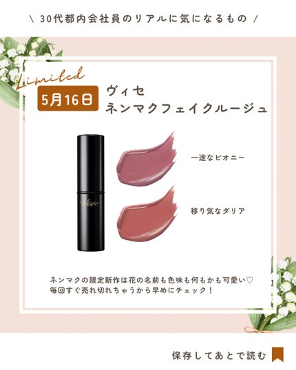 ネンマクフェイク ルージュ/Visée/口紅を使ったクチコミ(6枚目)