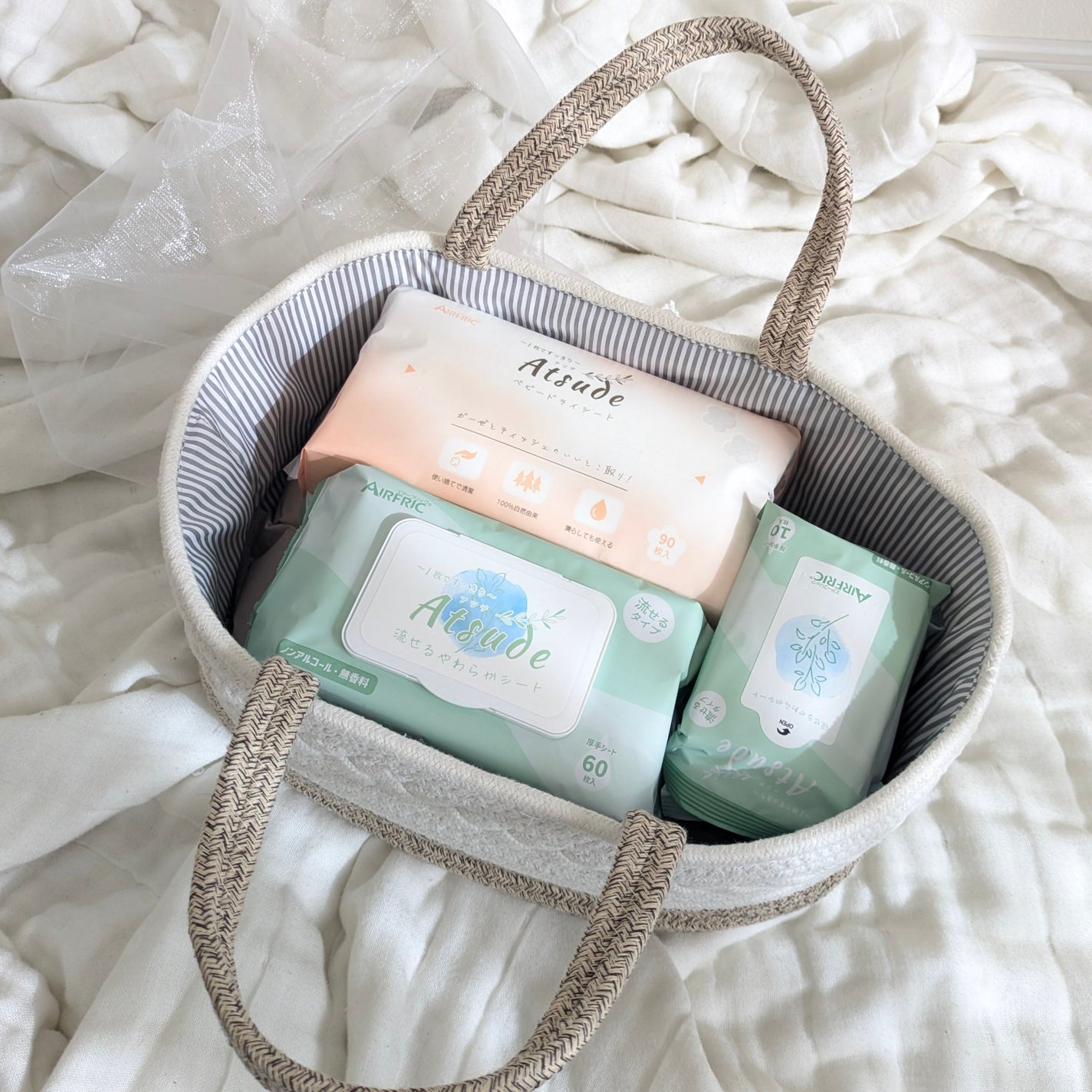 Atsude 乾かない手口ふき/AIRFRIC/ボディシートを使ったクチコミ(3枚目)