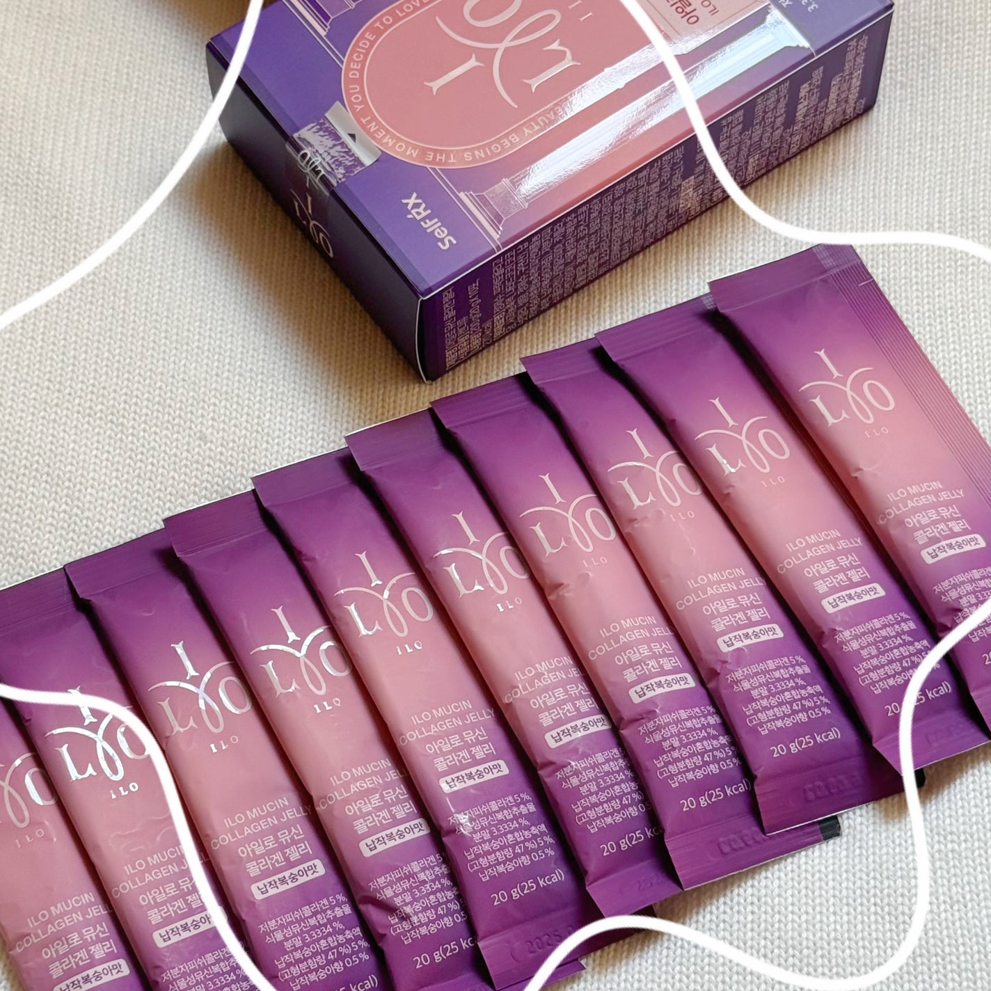 ILO ムチンコラーゲンゼリー/東亜製薬/美容サプリメントを使ったクチコミ(3枚目)