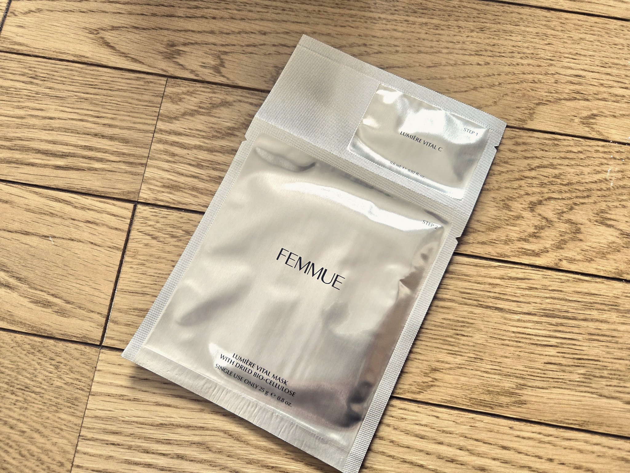 ルミエール ヴァイタルマスク/FEMMUE/シートマスク・パックを使ったクチコミ（1枚目）