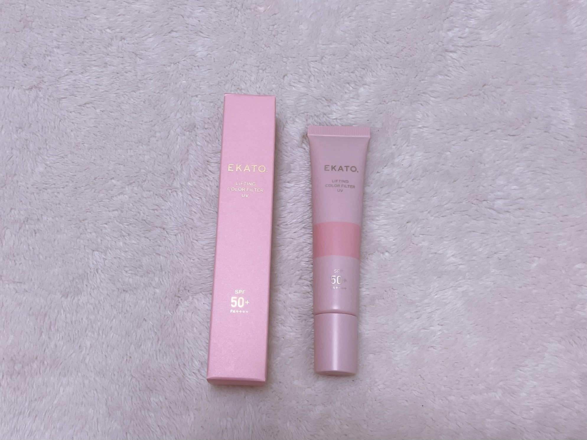 リフティング カラーフィルター UV/EKATO./日焼け止めクリームを使ったクチコミ（1枚目）