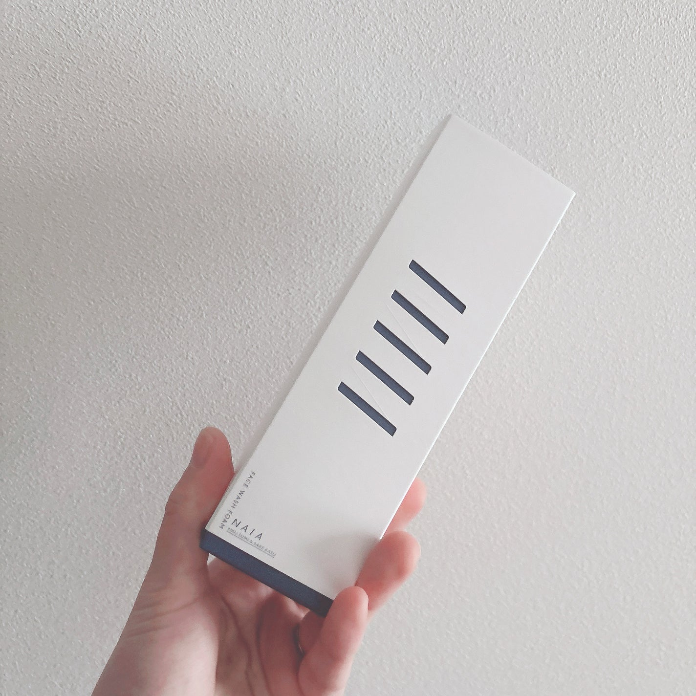 菊炭&酒粕配合 洗顔フォーム/NAIA/洗顔フォームを使ったクチコミ(1枚目)