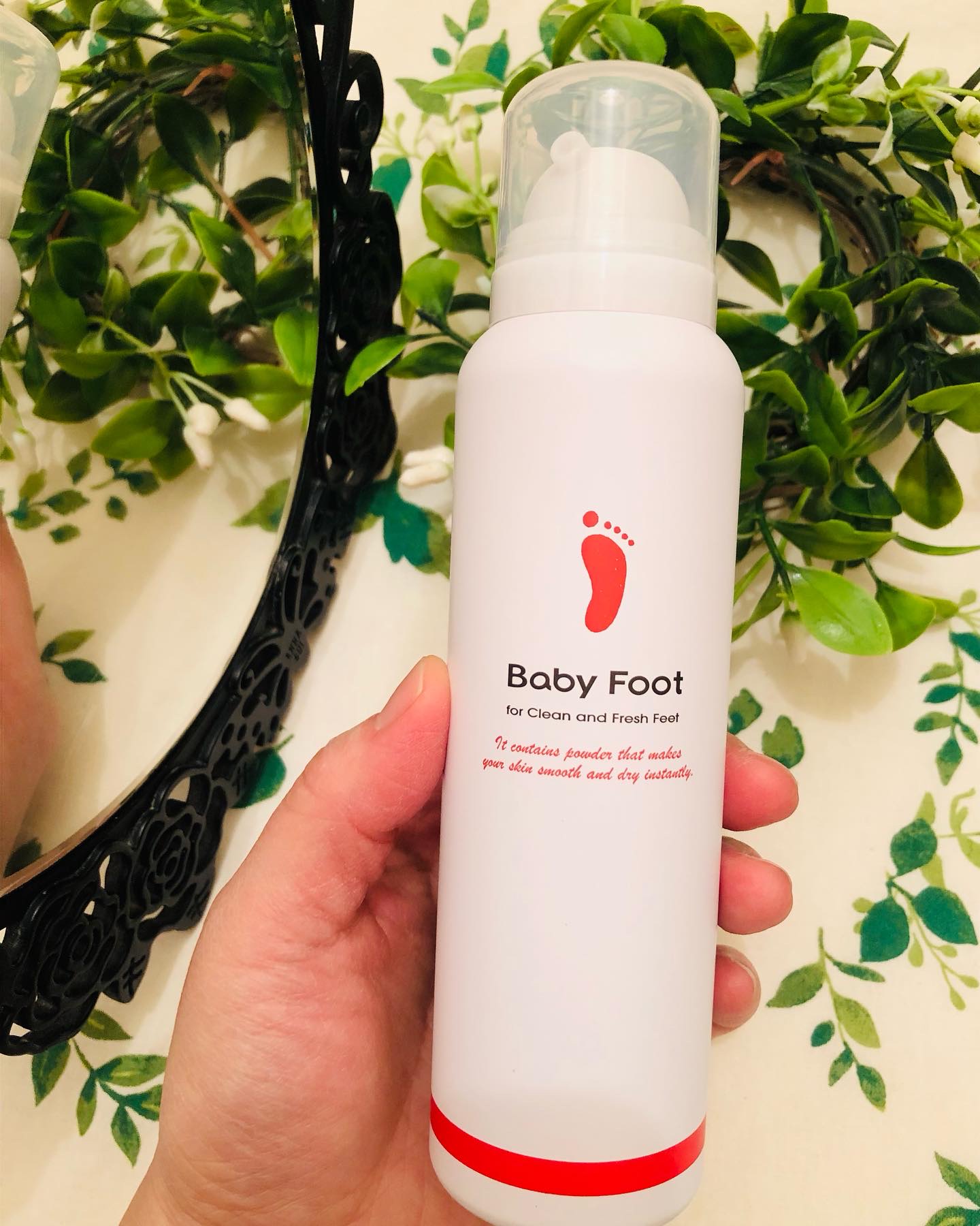 ベビーフット 炭酸泡フットドライシャンプー/ベビーフット/レッグ・フットケアを使ったクチコミ（1枚目）