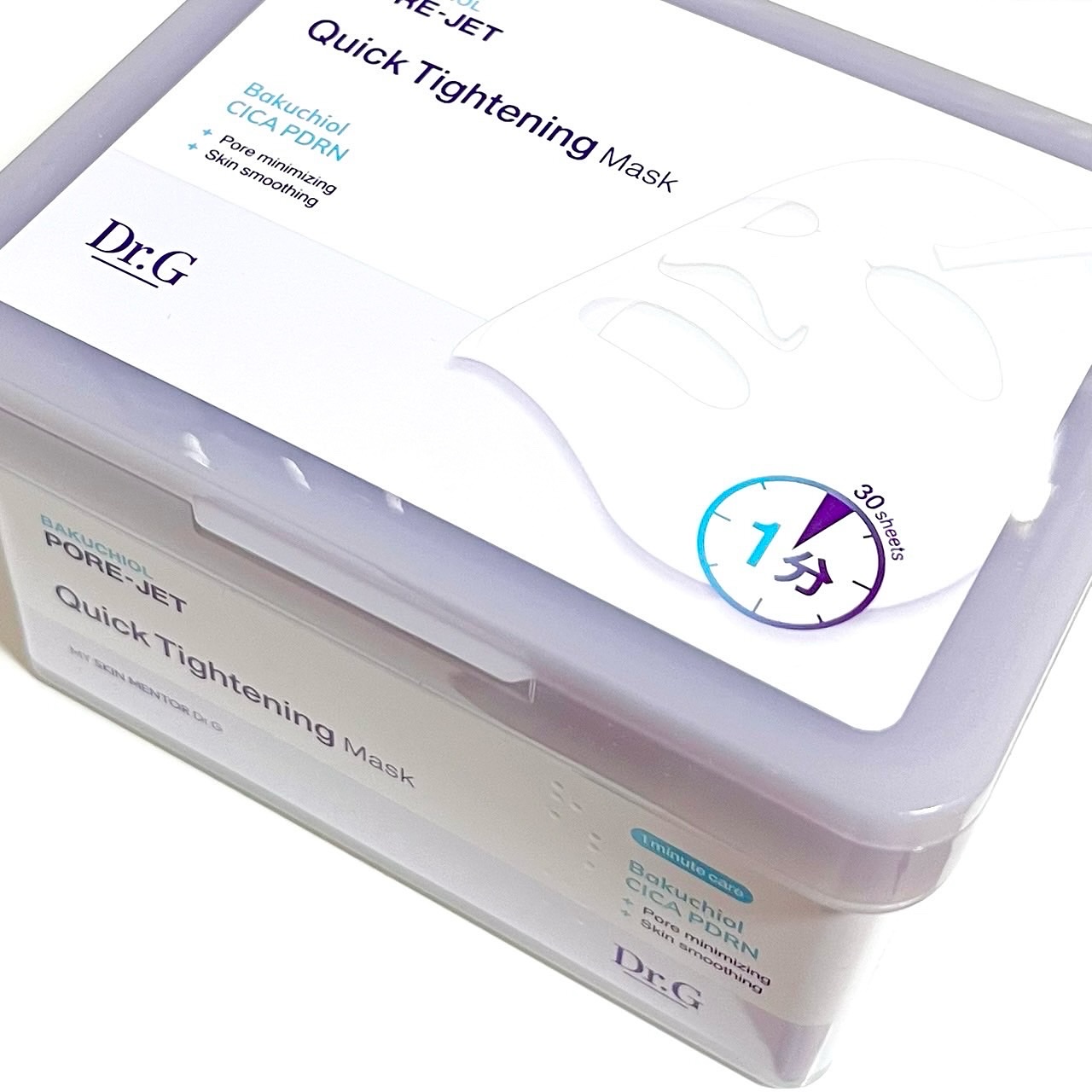 ドクタージー バクチオールポアジェット クイックタイトニングマスク/Dr.G/シートマスク・パックを使ったクチコミ（1枚目）