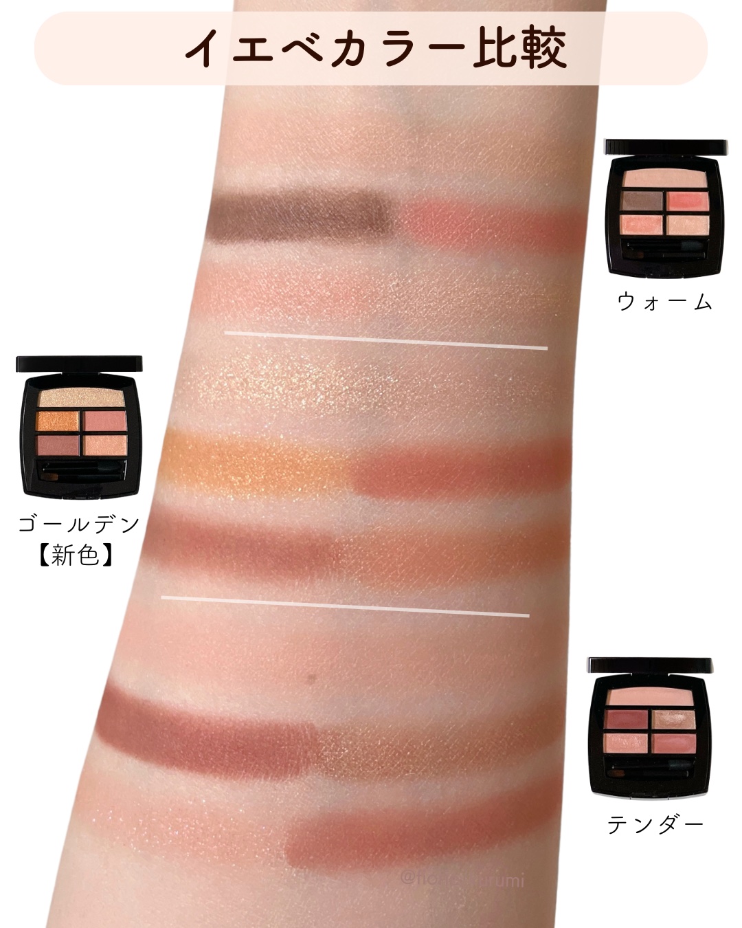 新色レビュー】レ ベージュ パレット ルガール｜CHANELの口コミ