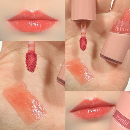 ロウグロウジェルティント/hince/リップティントを使ったクチコミ(6枚目)
