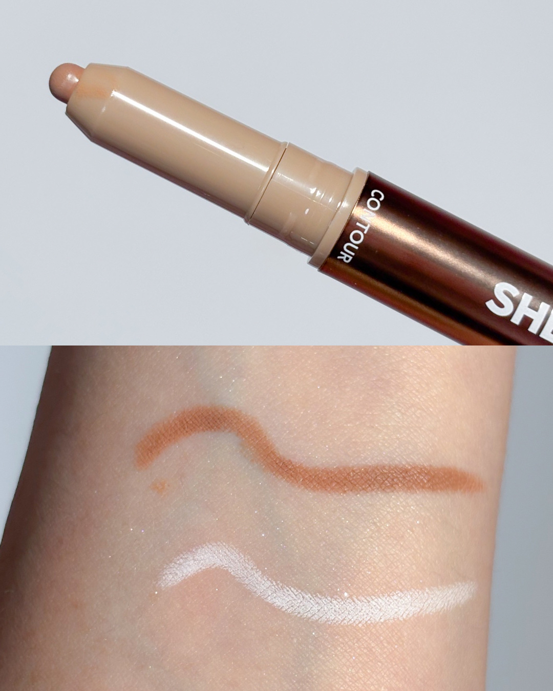 ファインライン 2-in-1 鼻輪郭 & ハイライト ペン/SHEGLAM/スティックハイライトを使ったクチコミ（2枚目）