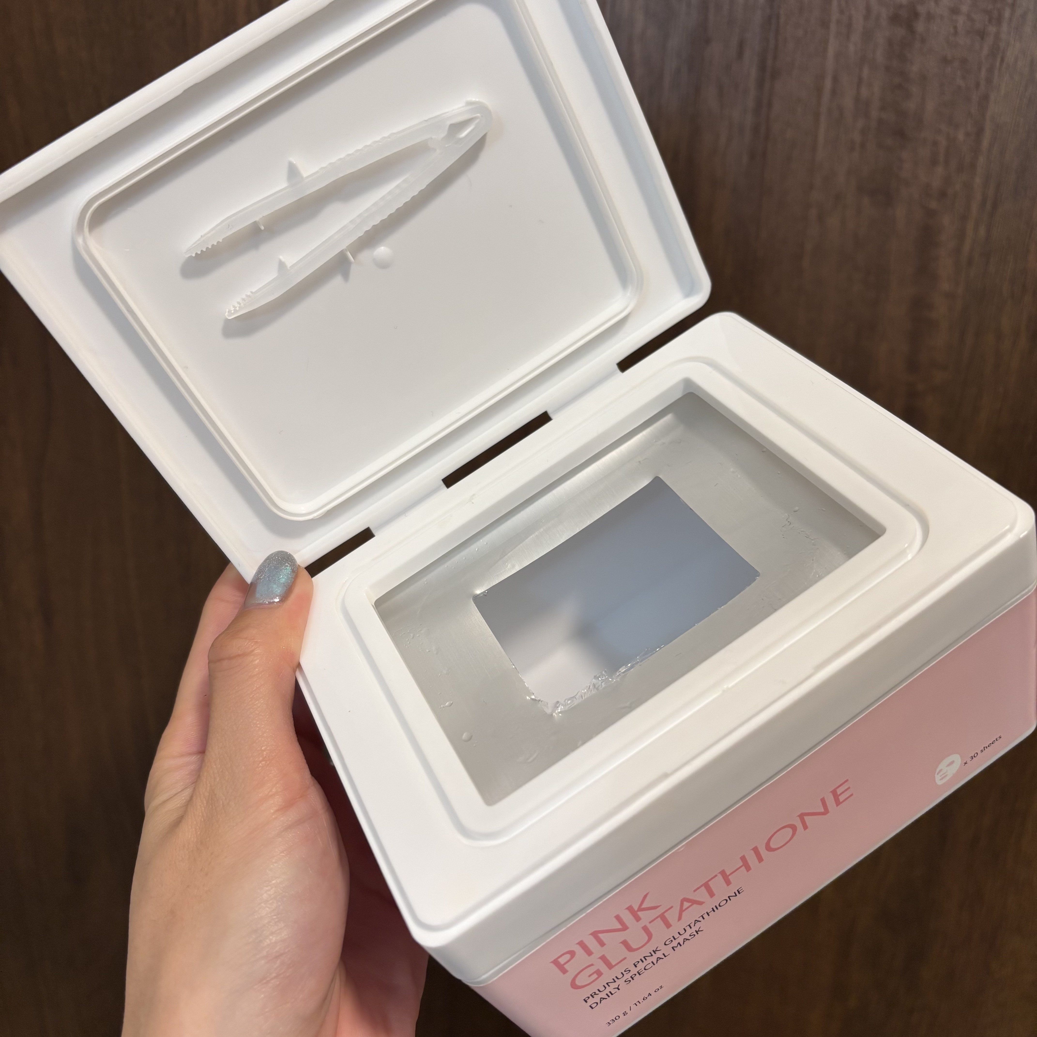 ピンクグルタチオン デイリースペシャルマスク/Milk Touch/シートマスク・パックを使ったクチコミ（2枚目）