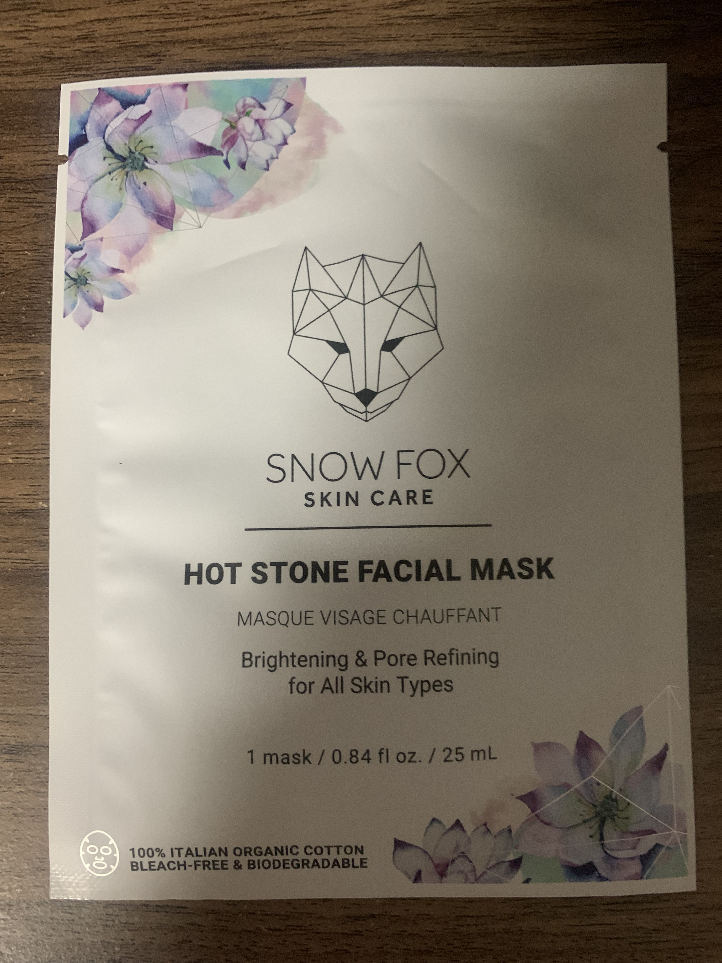 ホットストーン マスク/SNOW FOX SKINCARE/シートマスク・パックを使ったクチコミ（1枚目）