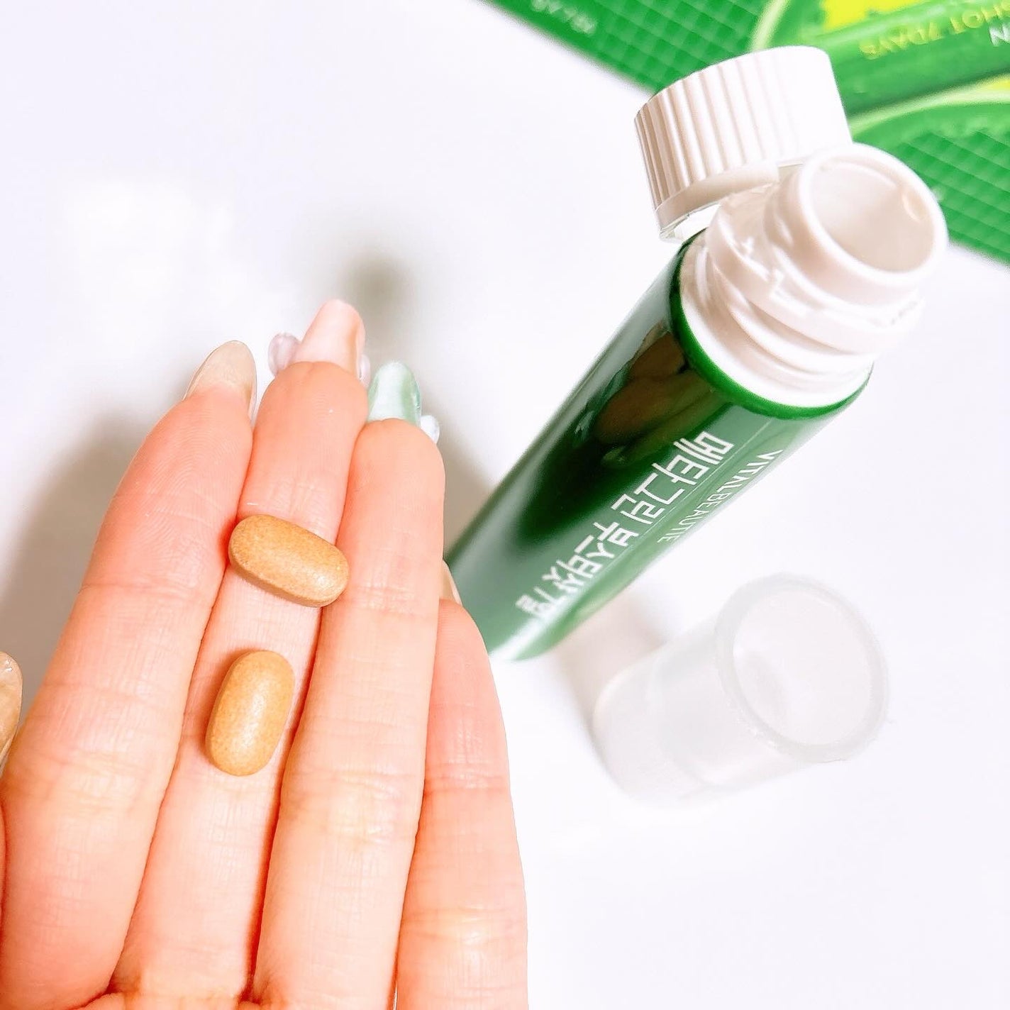 メタグリーンブースターショット/VITALBEAUTIE/健康サプリメントを使ったクチコミ(3枚目)