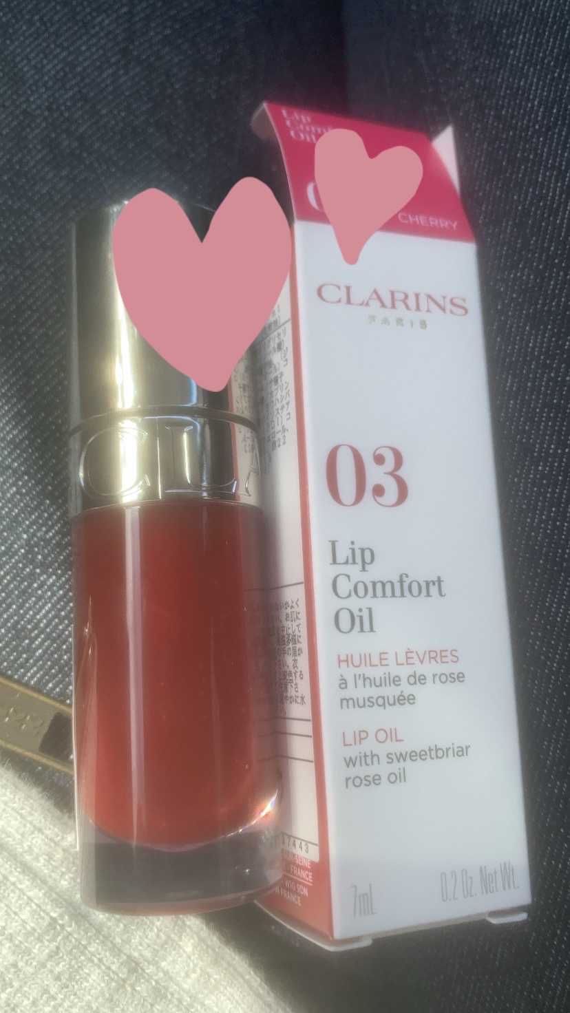 リップコンフォートオイル/CLARINS/リップグロスを使ったクチコミ（1枚目）