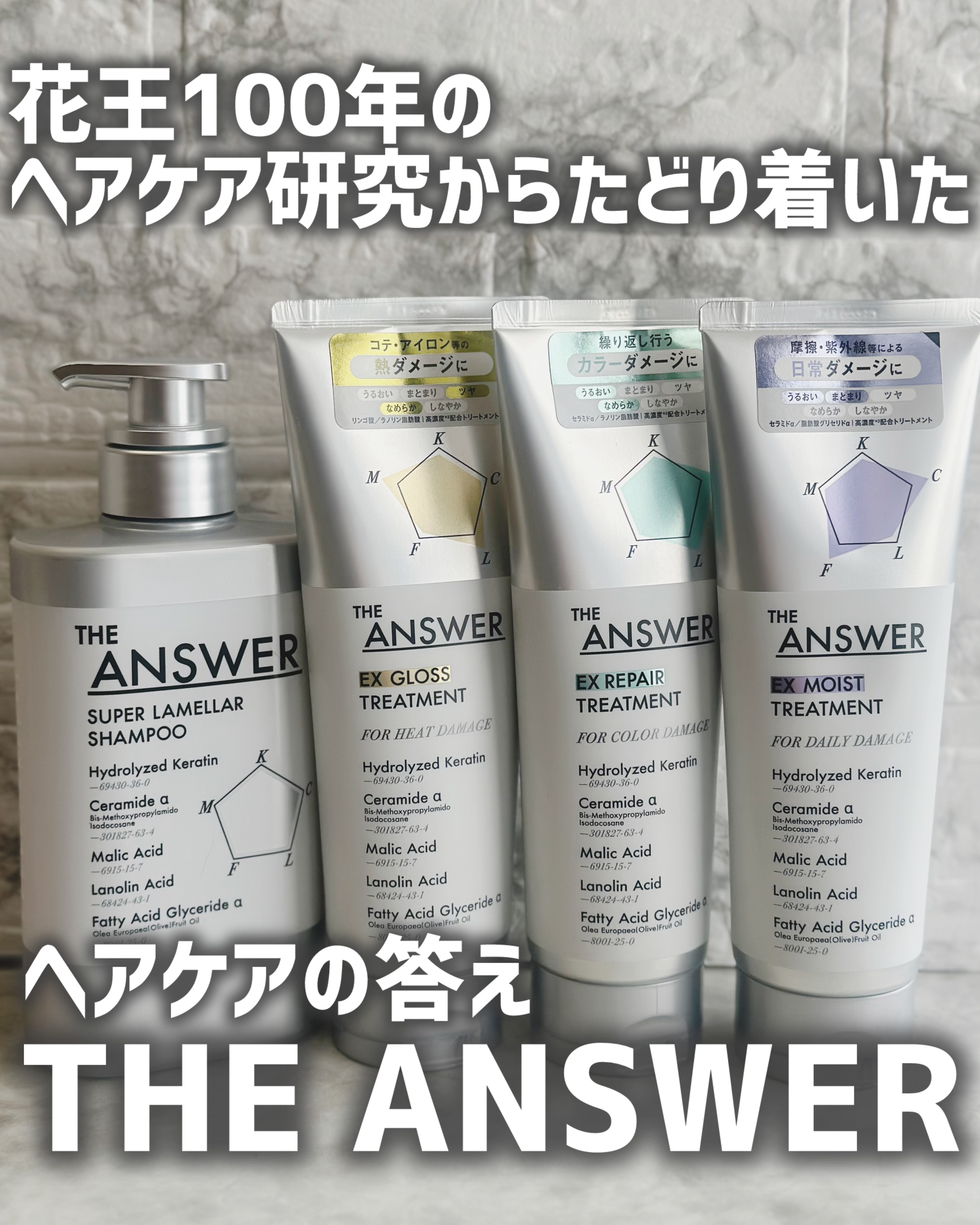 THE ANSWER EXグロストリートメント FOR HEAD DAMAGE/THE ANSWER/洗い流すヘアトリートメントを使ったクチコミ（1枚目）