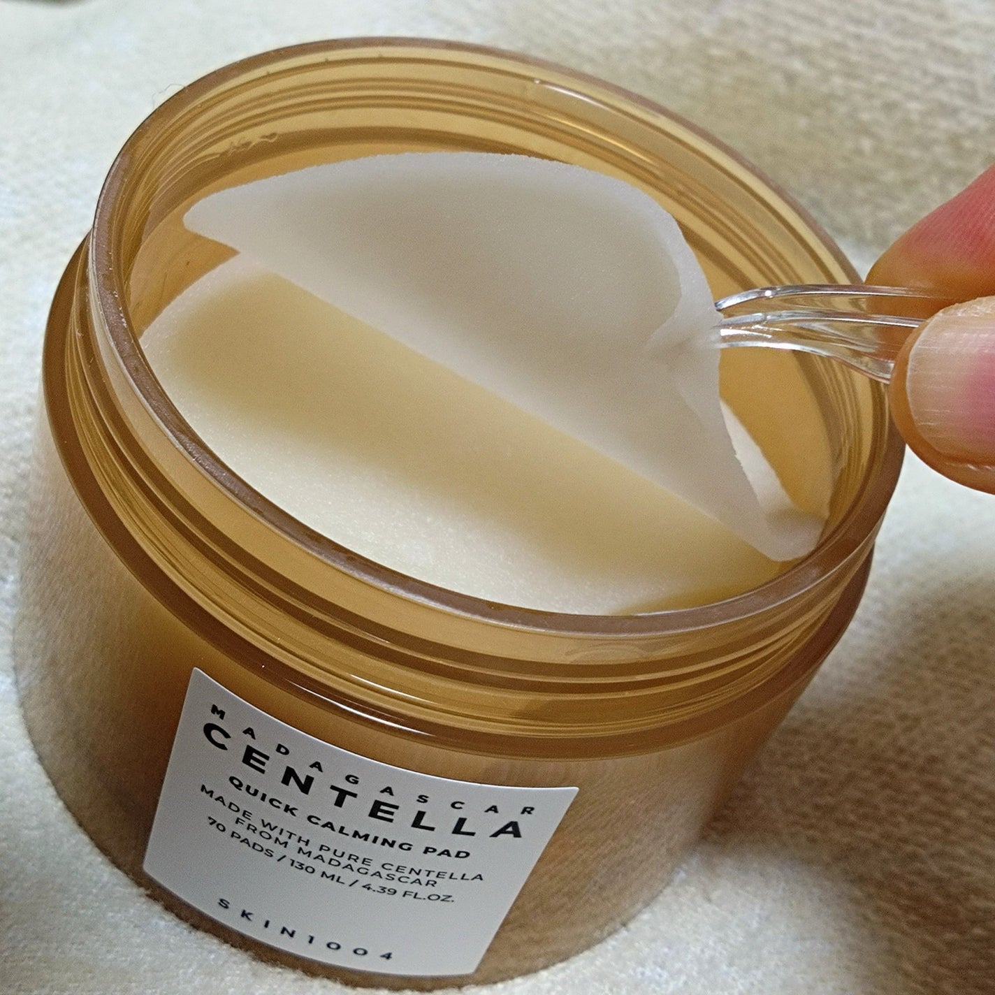 センテラ クイックカーミングパッド/SKIN1004/トナーパッドを使ったクチコミ(4枚目)