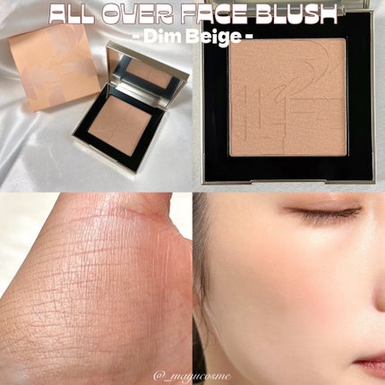 オールオーバーフェイスブラッシュ/TWO SLASH FOUR/パウダーチークを使ったクチコミ(4枚目)