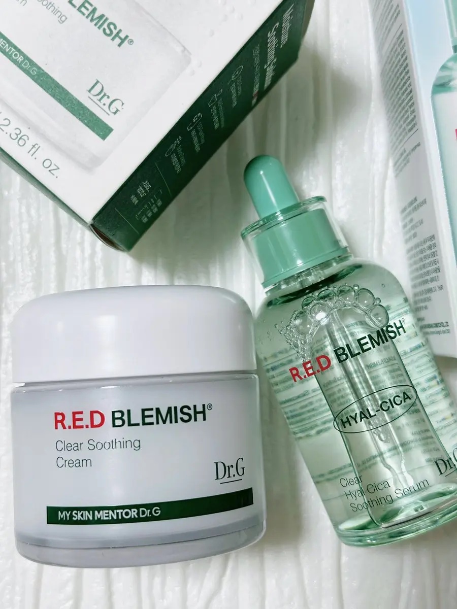 レッドブレミッシュ クリアスージングクリーム/Dr.G/フェイスクリームを使ったクチコミ（1枚目）