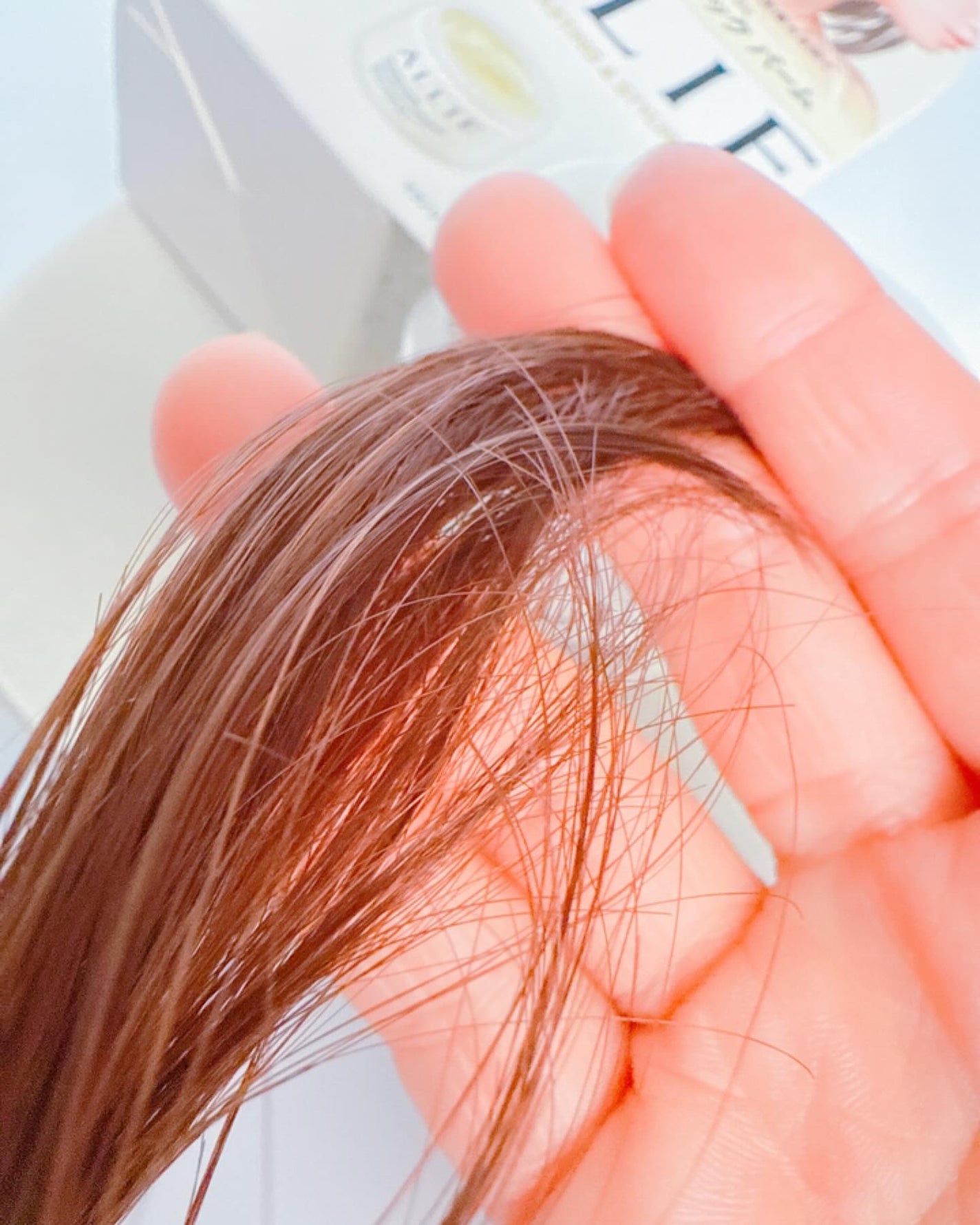 アリィー クロノビューティ UV ヘアカラーラスティング&スタイリング バーム/アリィー/ヘアバームを使ったクチコミ(5枚目)