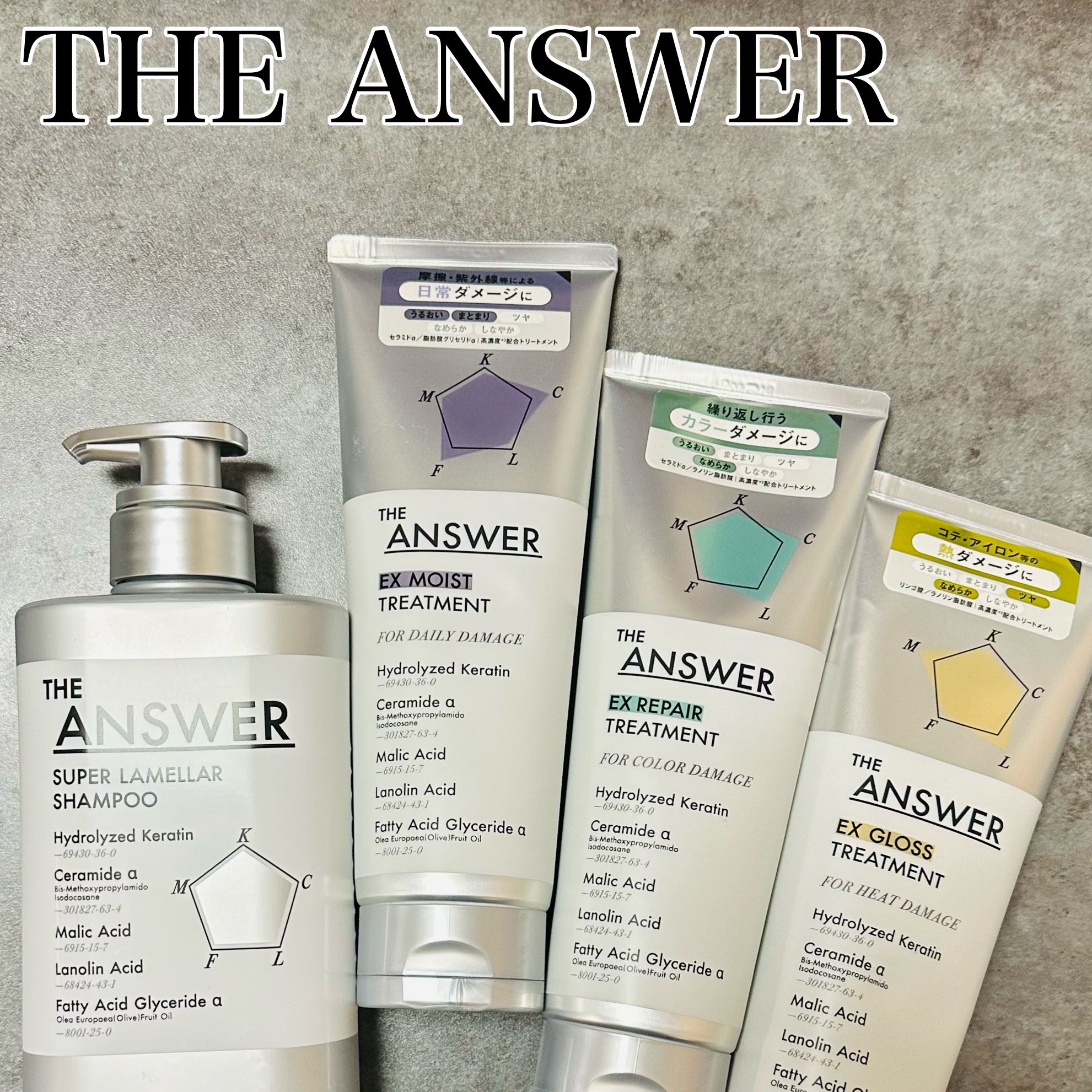 THE ANSWER スーパーラメラシャンプー/THE ANSWER/市販シャンプーを使ったクチコミ（1枚目）