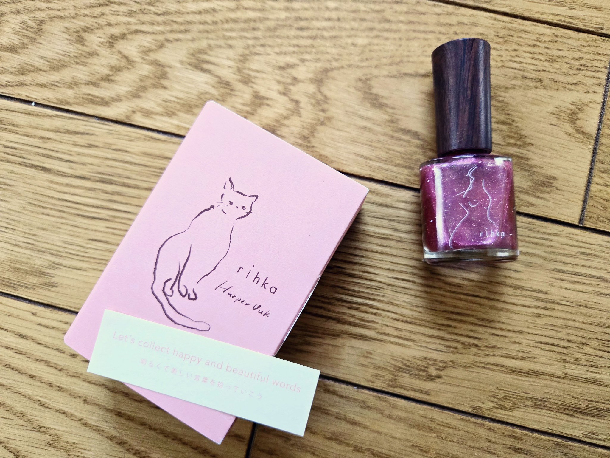 ネイルポリッシュ RNP104 whisker（ウィスカー）/rihka/マニキュアを使ったクチコミ（1枚目）