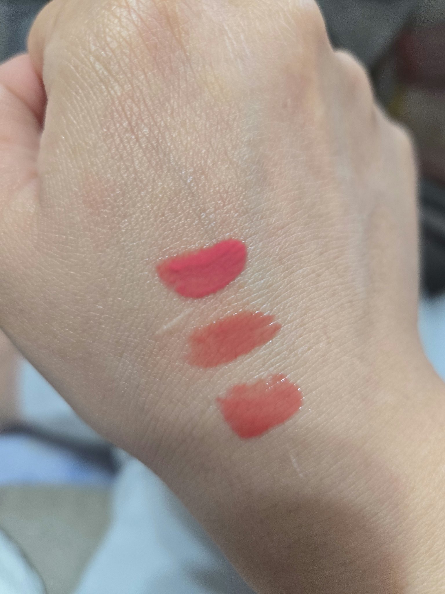 ジェンティー　モチュルンリップティント 004m ミューズコーラル/GENTY/リップティントを使ったクチコミ（2枚目）