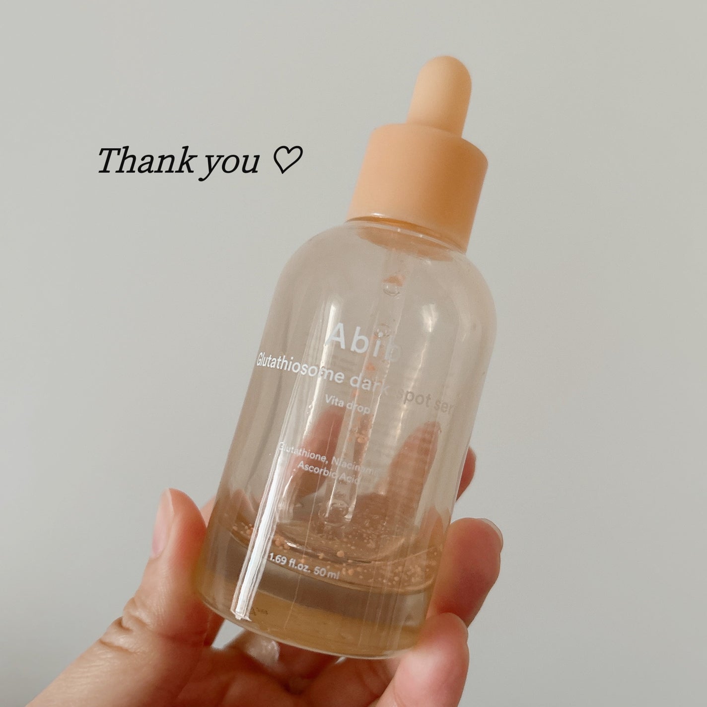 アビブ グルタチオンソームダークスポットセラムビタドロップ/Abib /美容液を使ったクチコミ(1枚目)