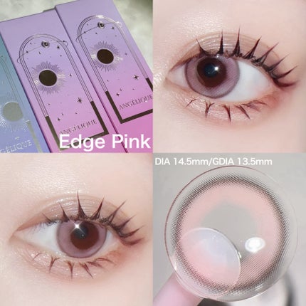 六花 on LIPS 「日韓同時発売!新カラコンブランドANGÉLIQUE໒꒱·゚光を..」(5枚目)