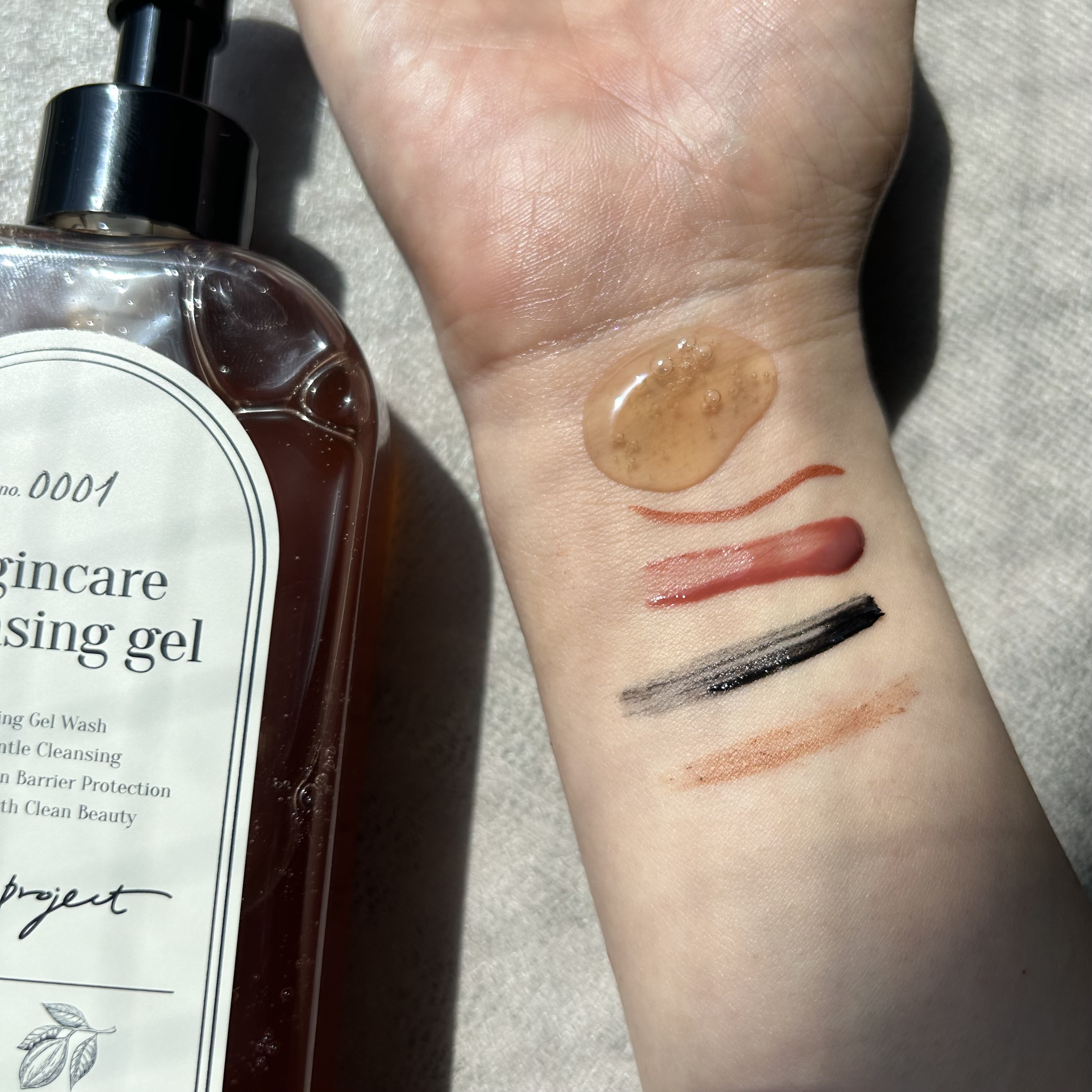 ヴィーガンケアクレンジングジェル/ROSEPROJECT/クレンジングジェルを使ったクチコミ（3枚目）