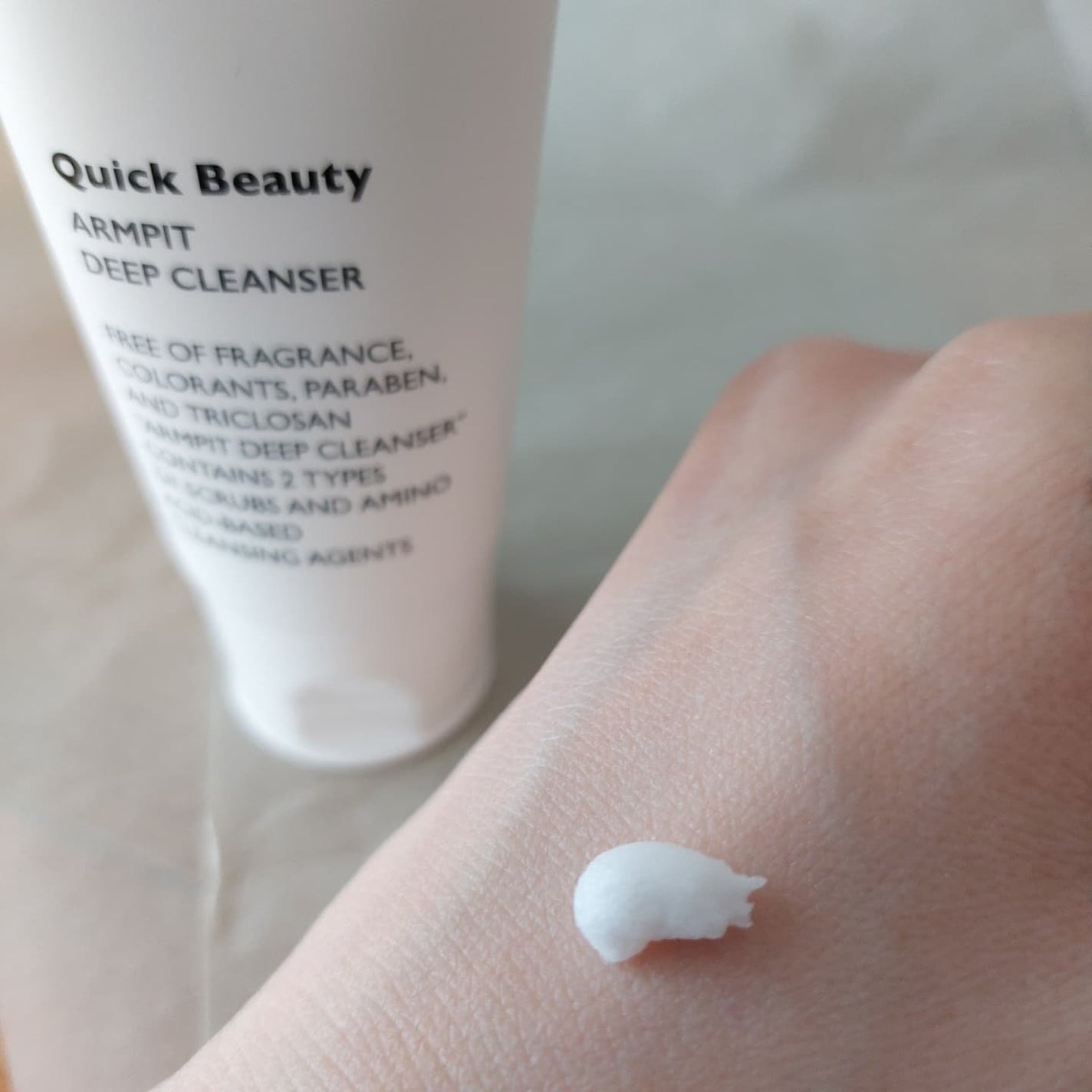 暁子 on LIPS 「ワキの皮脂汚れや古い角質を浮かせて除去し清潔肌に。2025年4..」(3枚目)