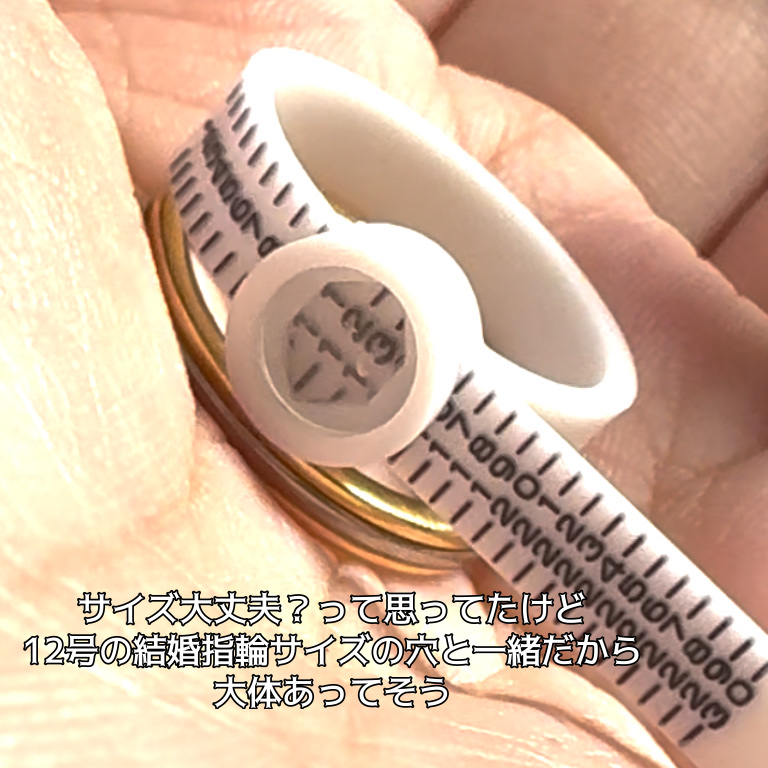 ルーペ付リングゲージ/キャンドゥ/その他を使ったクチコミ（3枚目）