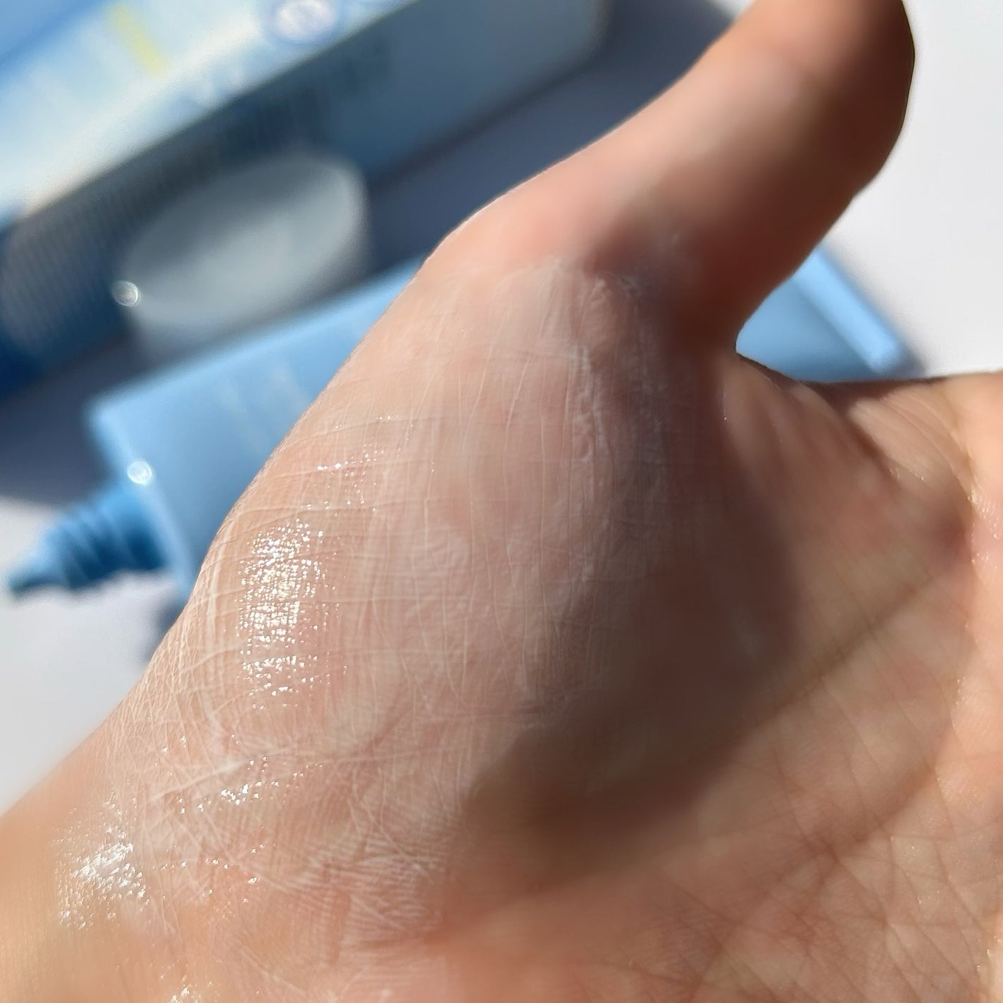 ヒアル ウォーターフィットサンクリーム/make prem/日焼け止めクリームを使ったクチコミ(3枚目)