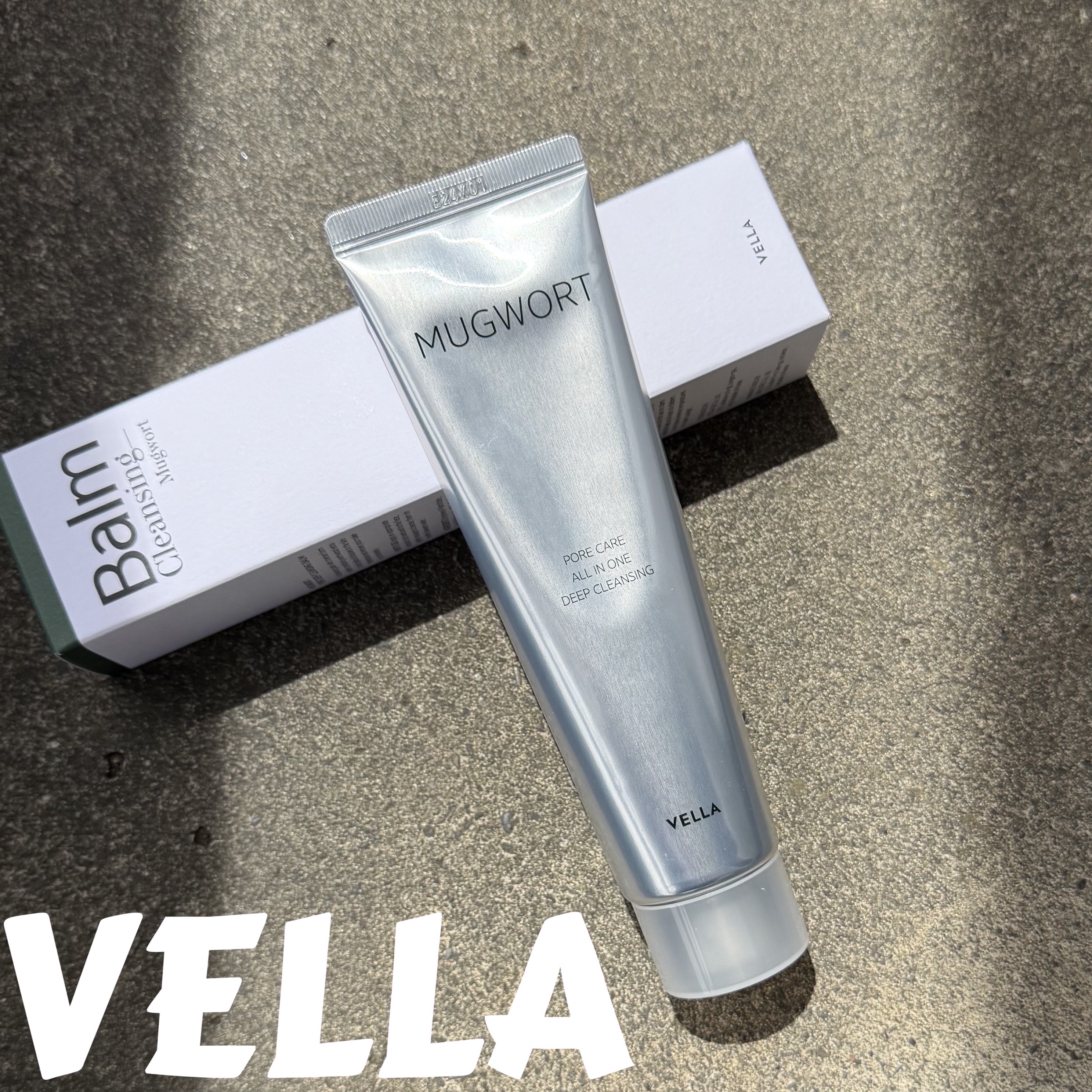 MUGWORT PORE CARE ALL IN ONE DEEP CLEANSING/VELLA/クレンジングバームを使ったクチコミ（1枚目）