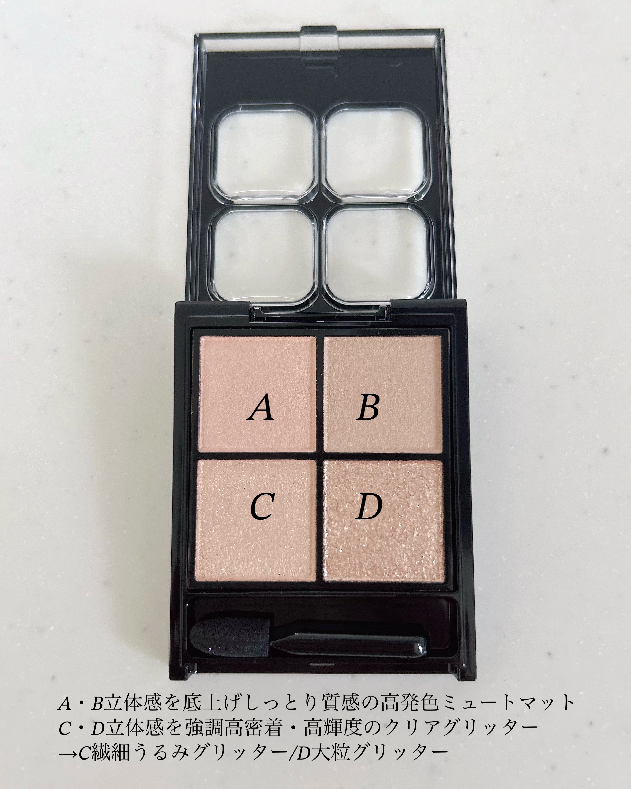 ケイト ポッピングシルエットシャドウ/KATE/アイシャドウパレットを使ったクチコミ（2枚目）