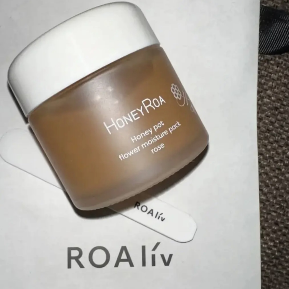 ハニーポット フラワーモイスチャーパック ジャスミン/ROAlív/美容液を使ったクチコミ（1枚目）