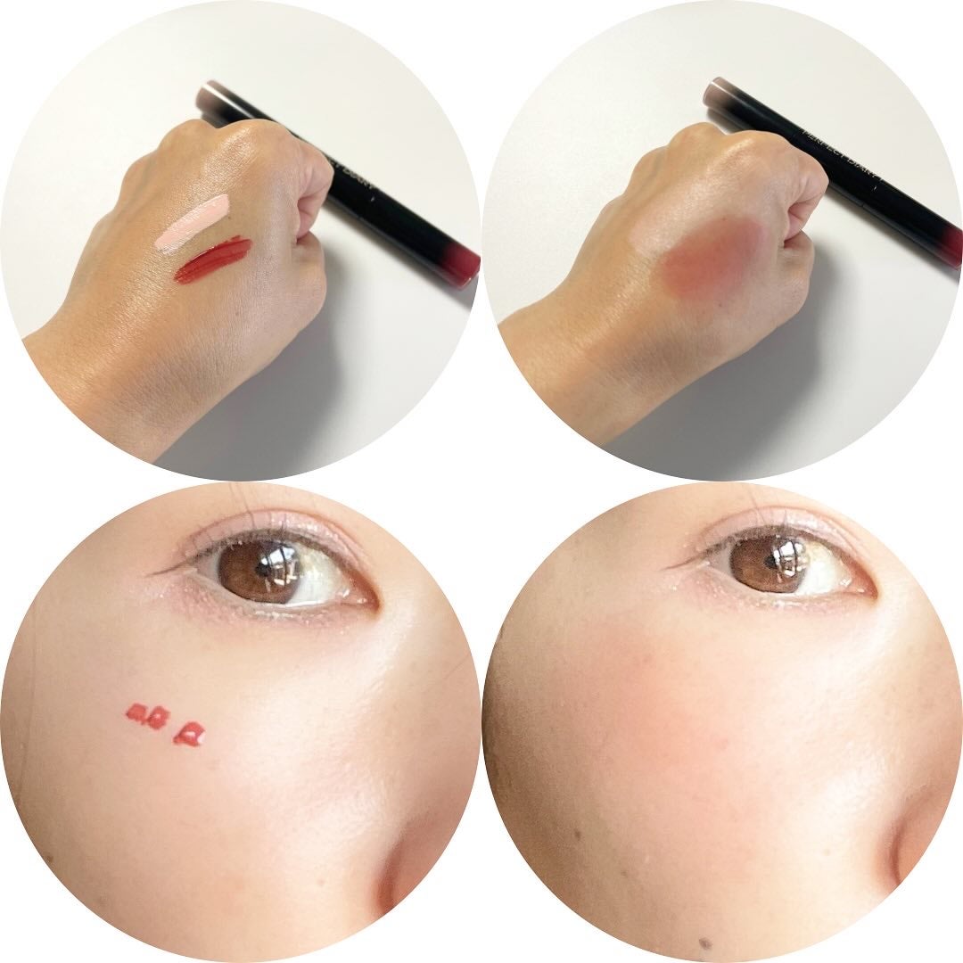 memi /フォロバ on LIPS 「1本多役、3分間で立体感&血色感あふれる仕上がりPERFECT..」(5枚目)