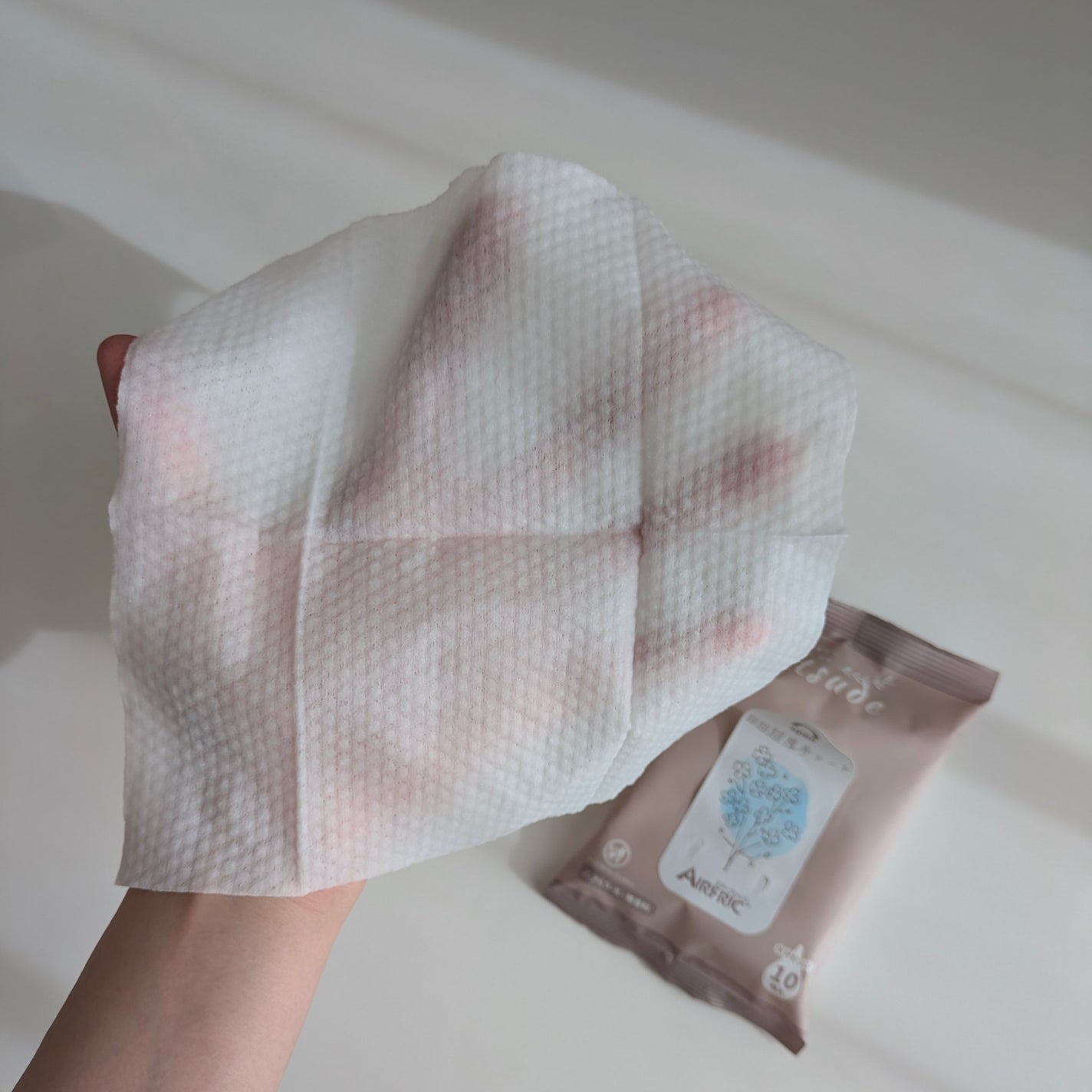 Atsude 乾かない手口ふき/AIRFRIC/ボディシートを使ったクチコミ(6枚目)