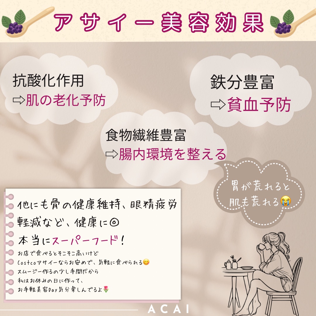 サンバゾン　オーガニックアサイースムージーパック（砂糖不使用）100g×8袋/コストコ/バランス栄養食を使ったクチコミ（3枚目）