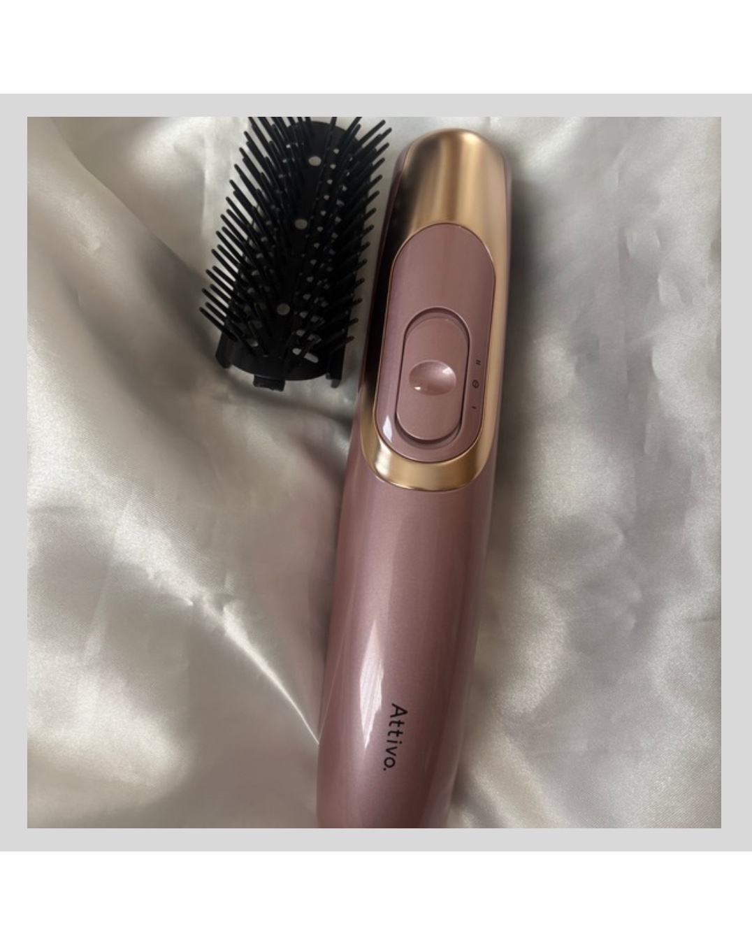 Attivo. ベッド＆ボディケア電動ブラシ/キャンドゥ/ヘアケアグッズを使ったクチコミ（2枚目）