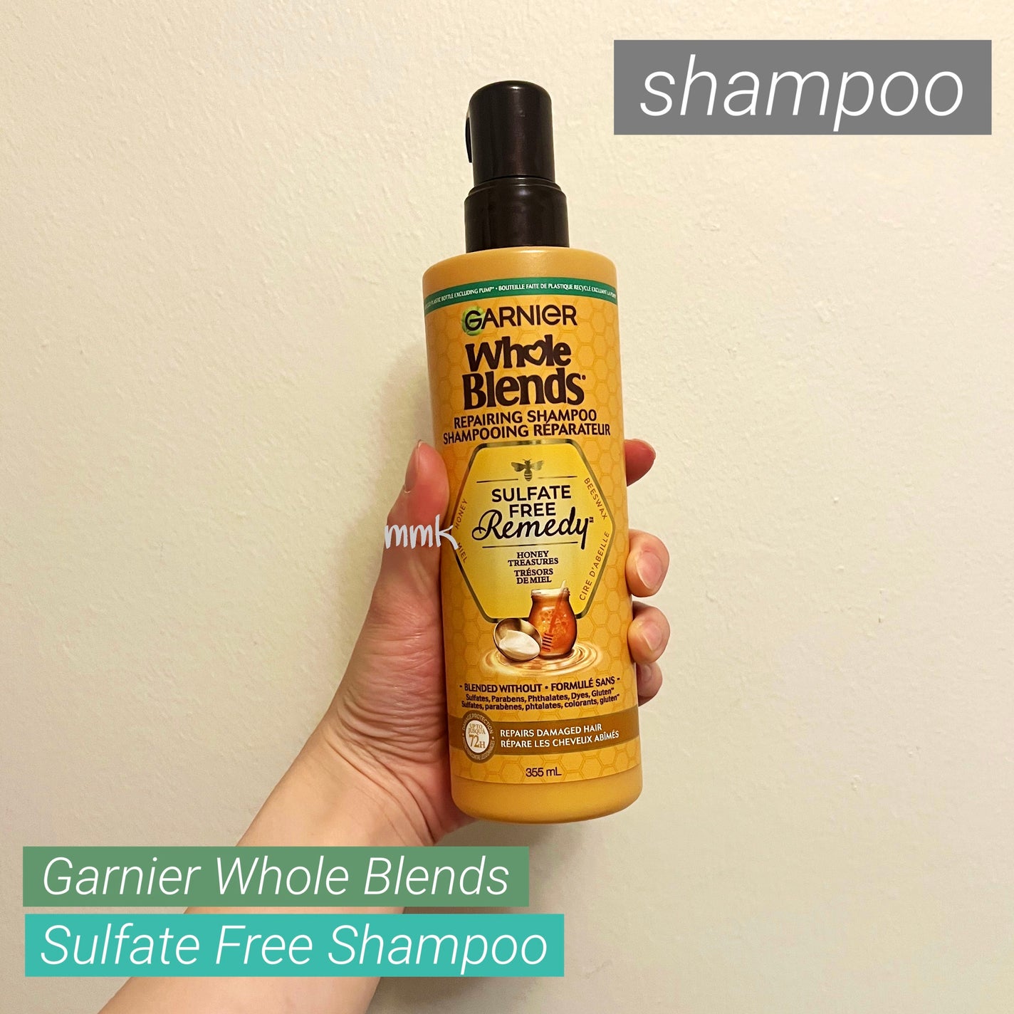 Sulfate Free Shampoo For Damaged Hair/GARNIER(海外)/市販シャンプーを使ったクチコミ(1枚目)