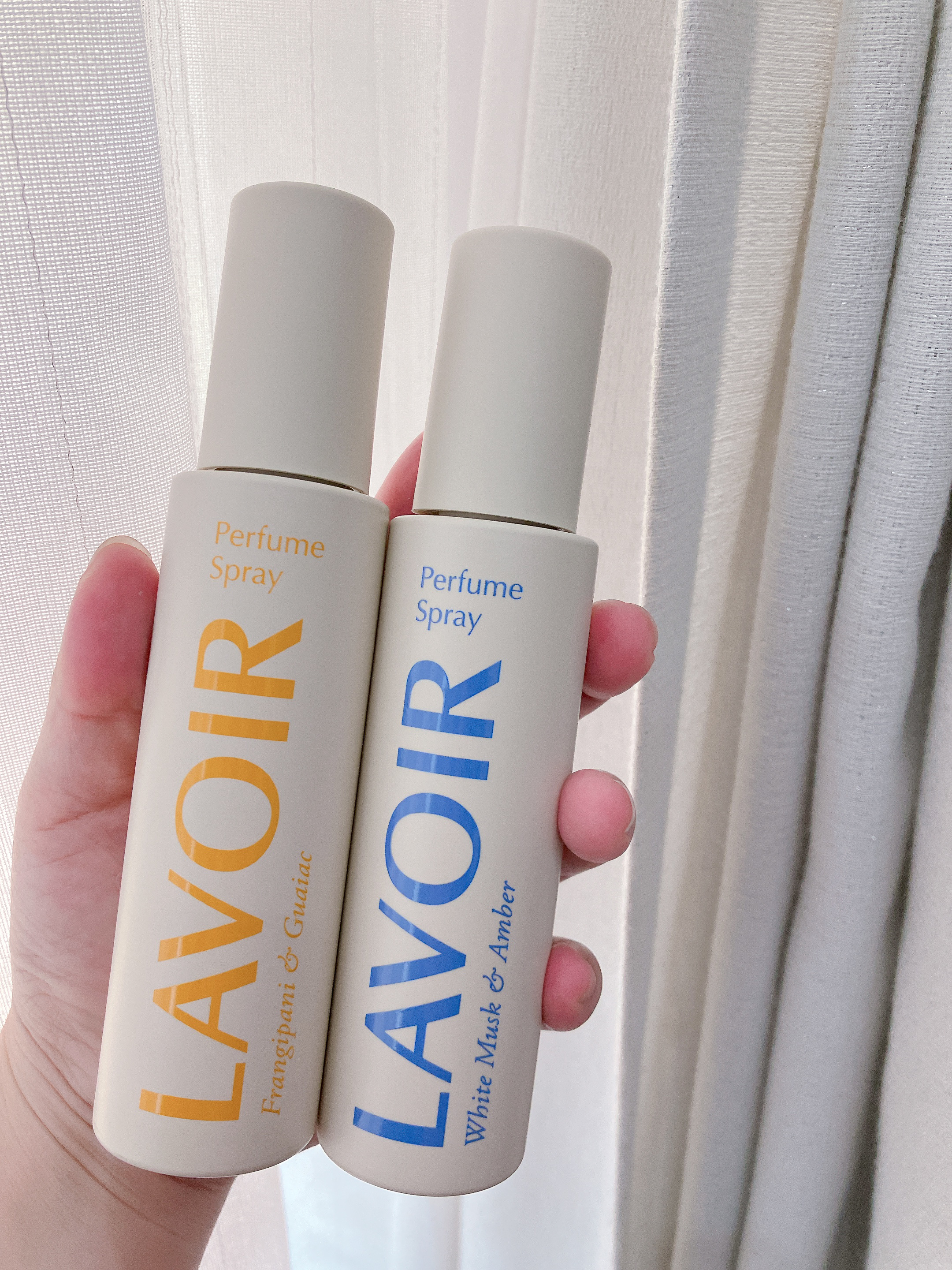 パフュームスプレー ホワイトムスク＆アンバー/LAVOIR/香水(その他)を使ったクチコミ（2枚目）