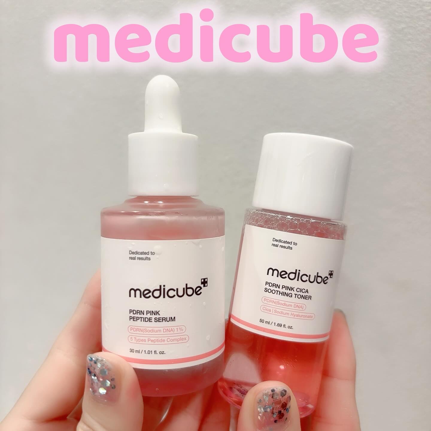 PDRNピンクアンプル PDRN 10,000ppm配合/MEDICUBE/美容液を使ったクチコミ（1枚目）