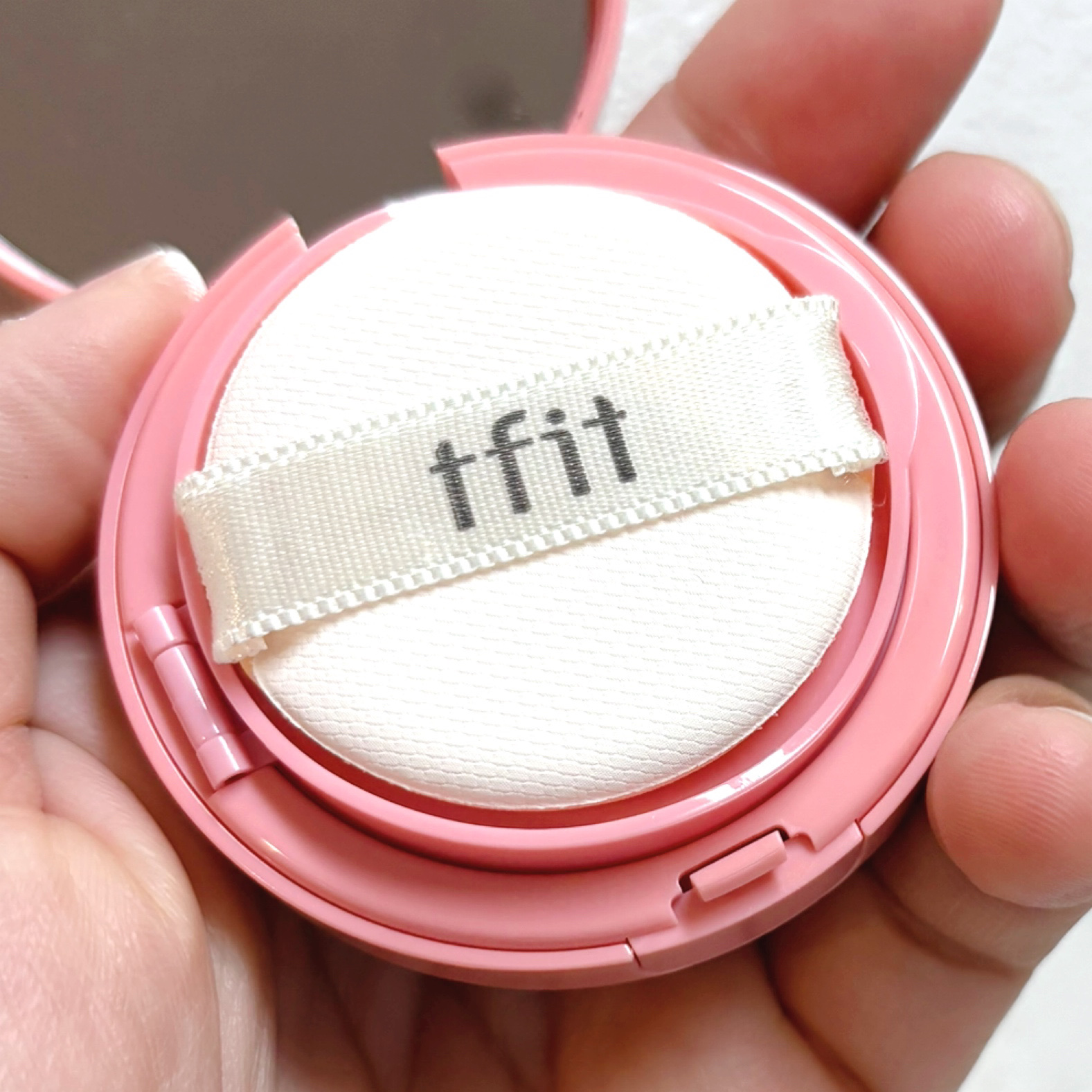 フラッフィーベルベットクッションチーク /TFIT/ジェル・クリームチークを使ったクチコミ（2枚目）