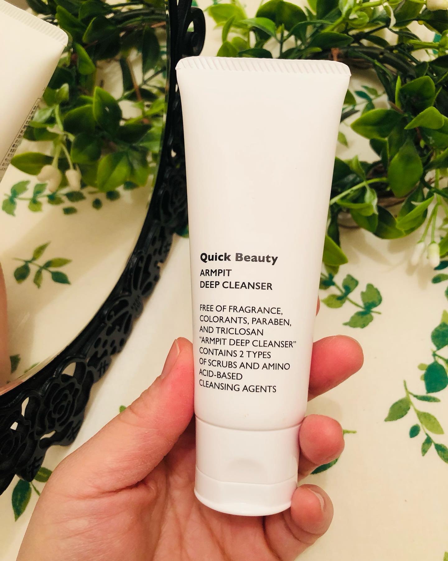 QB ワキ用ディープクレンザー/クイックビューティー/ボディソープを使ったクチコミ（1枚目）