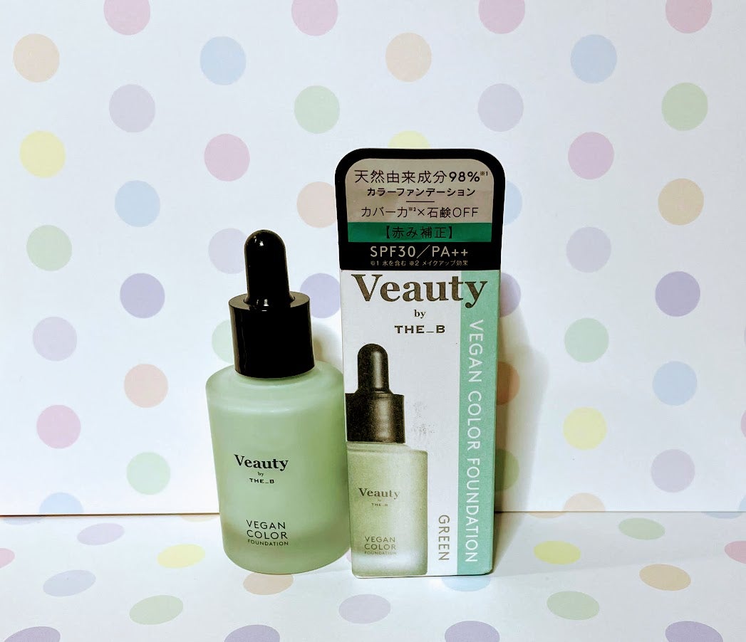 ヴィーガン カラーファンデーション/Veauty by THE_B/リキッドファンデーションを使ったクチコミ（2枚目）