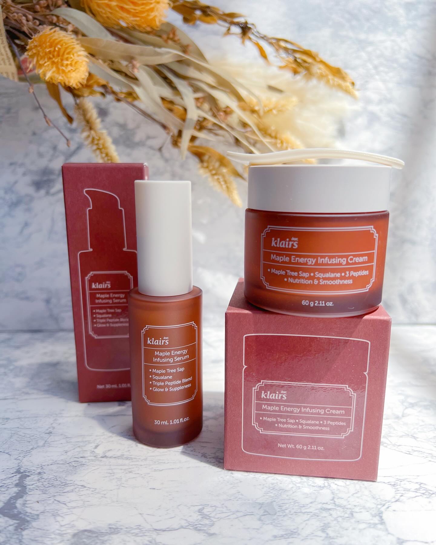 メープルエナジーインフュージングクリーム/Klairs/フェイスクリームを使ったクチコミ（1枚目）