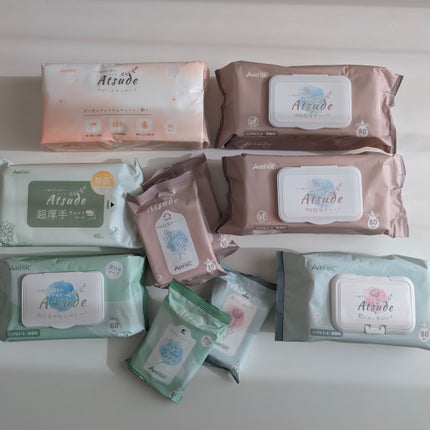 Atsude 乾かない手口ふき/AIRFRIC/ボディシートを使ったクチコミ(4枚目)