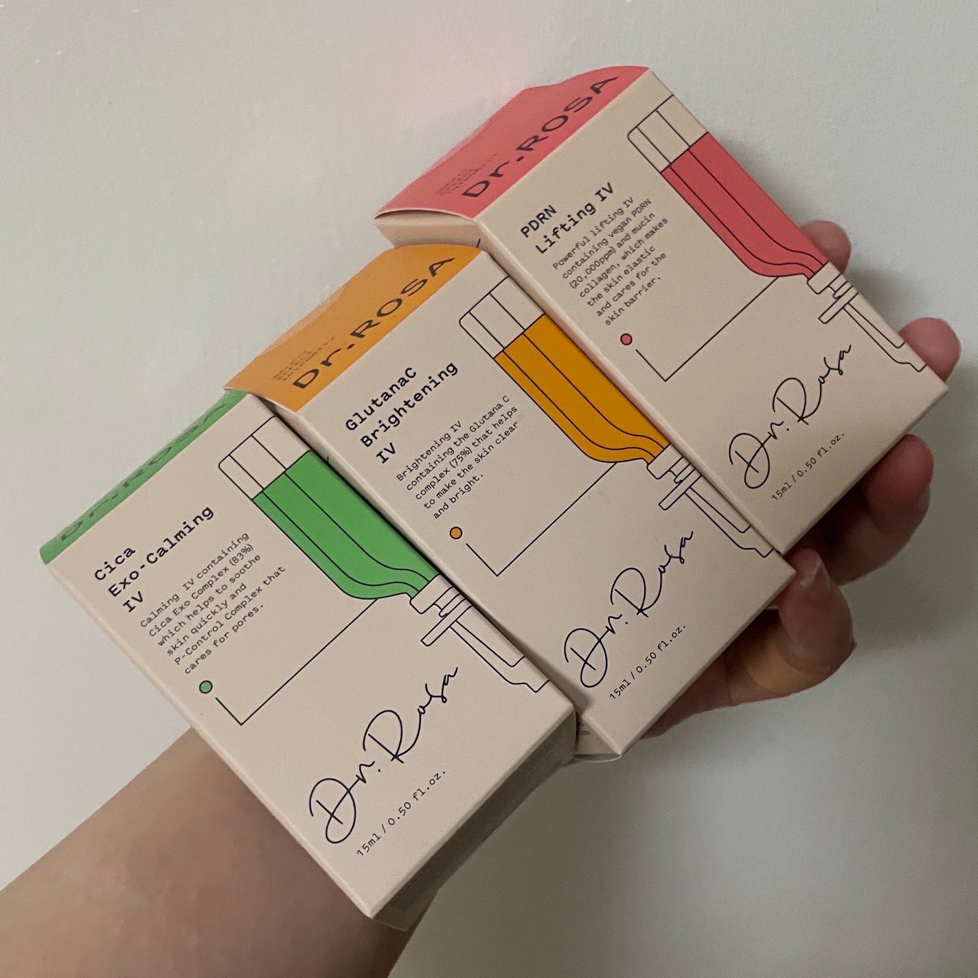 Dr.ROSA IV アンプル3種セット/Dr.ROSA/スキンケアキットを使ったクチコミ(2枚目)