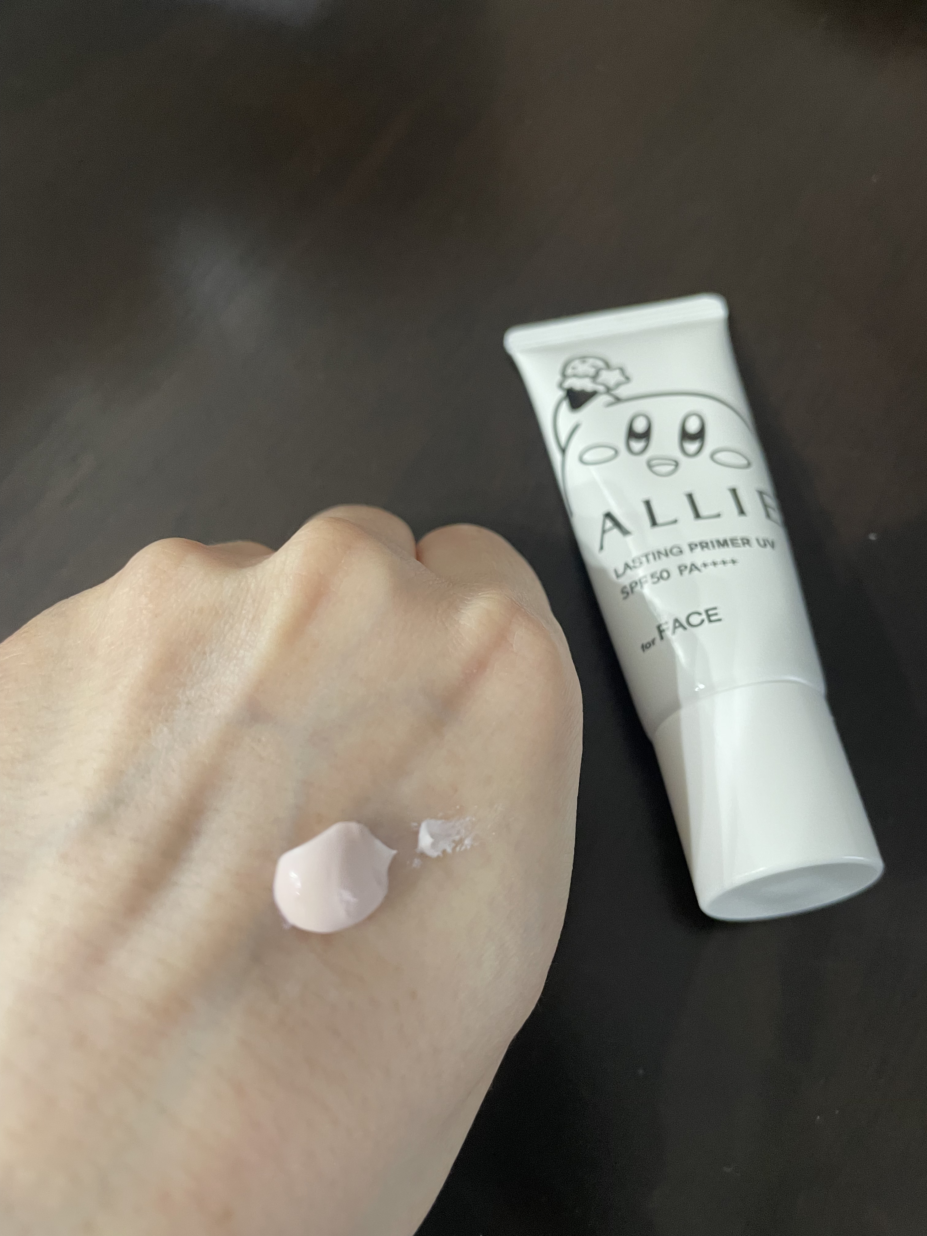 アリィー クロノビューティ ラスティングプライマーUV 限定パッケージK(星のカービィ) 25g /アリィー/日焼け止めジェルを使ったクチコミ（2枚目）