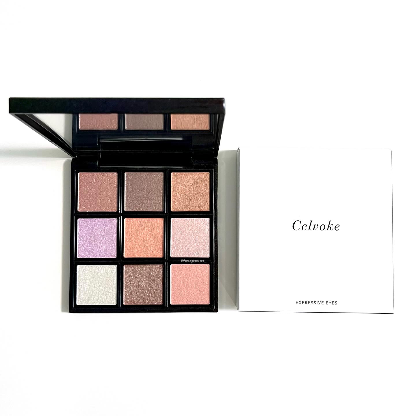 セルヴォーク エクスプレッシヴ アイズ/Celvoke/アイシャドウパレットを使ったクチコミ（1枚目）
