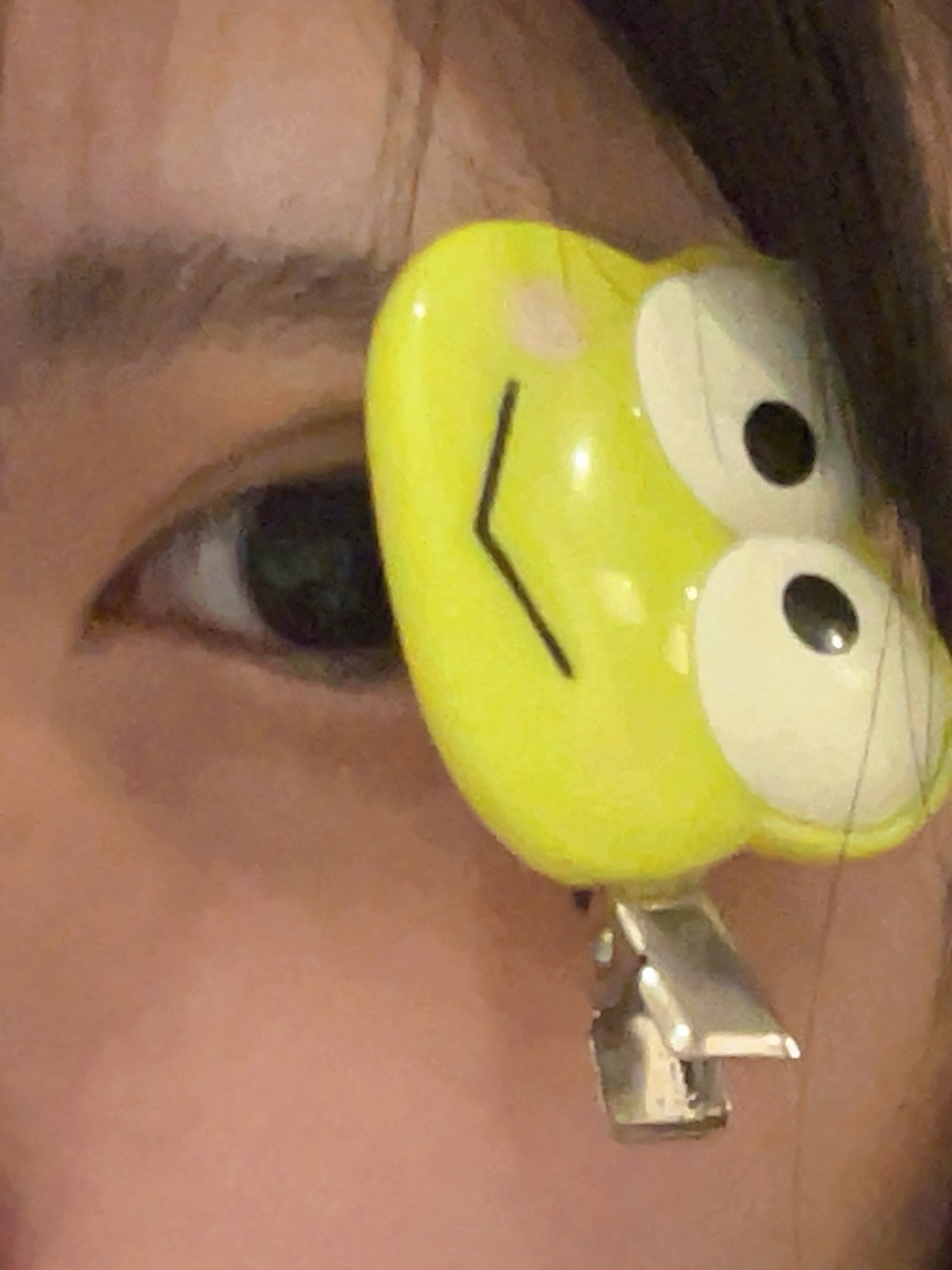 前髪クリップ/サンリオ/ヘアアクセサリーを使ったクチコミ(1枚目)