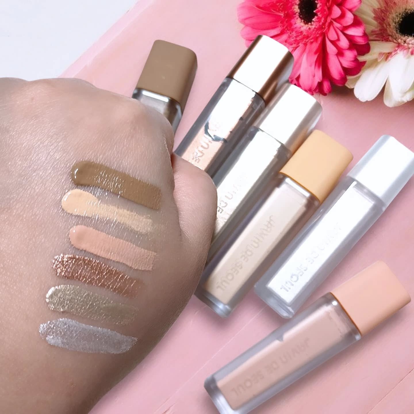 ウインク アイ シェード プライマー/Javin De Seoul/リキッドアイシャドウを使ったクチコミ（3枚目）