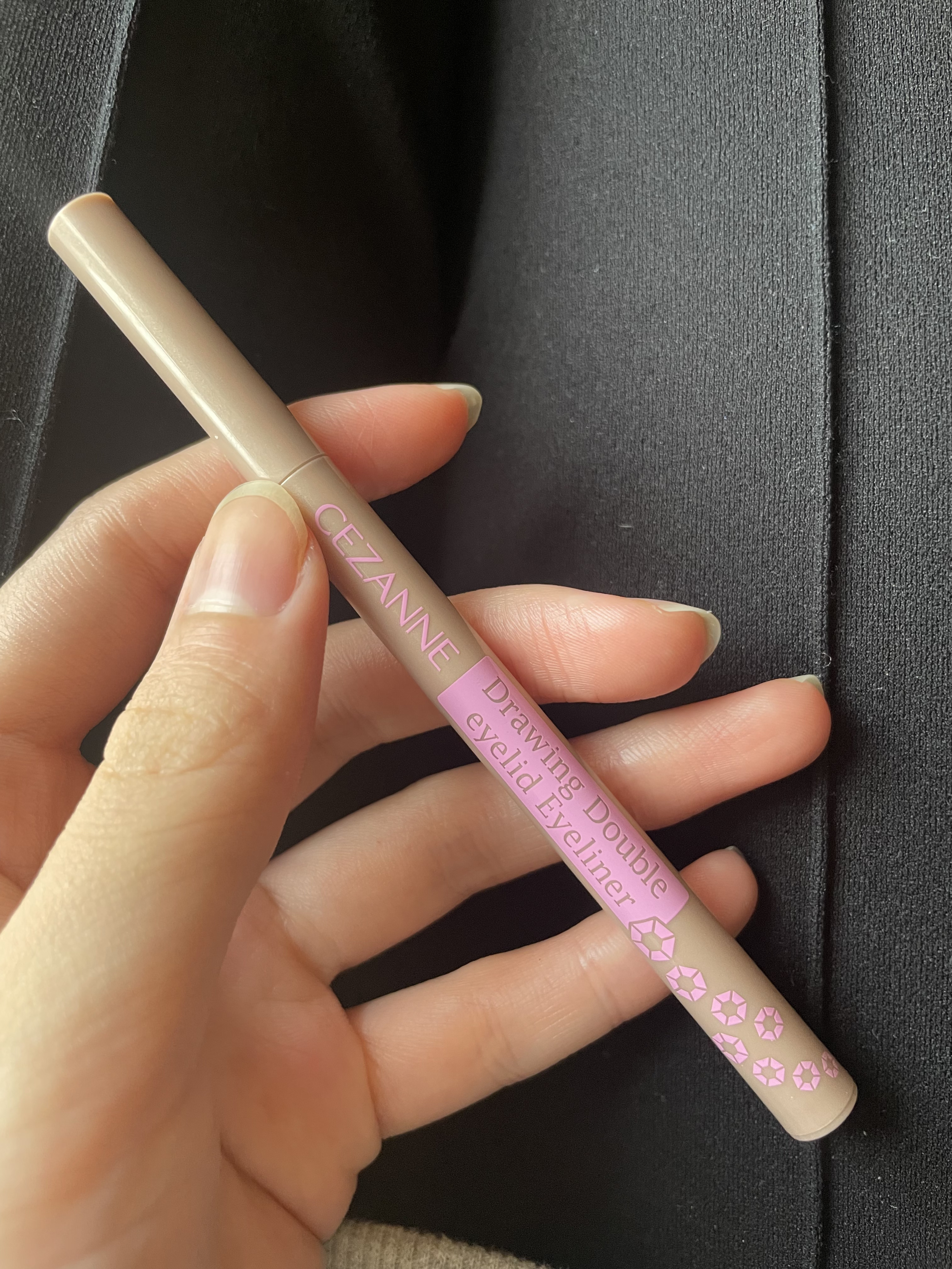 描くふたえアイライナー/CEZANNE/リキッドアイライナーを使ったクチコミ（1枚目）